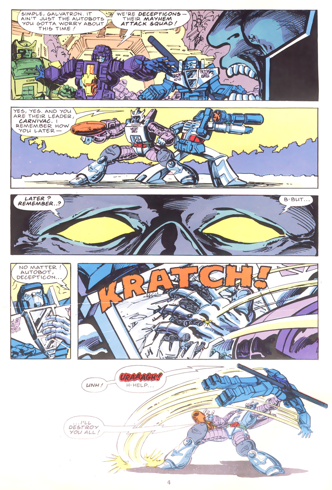 Read online The Transformers (UK) comic -  Issue #202 - 4