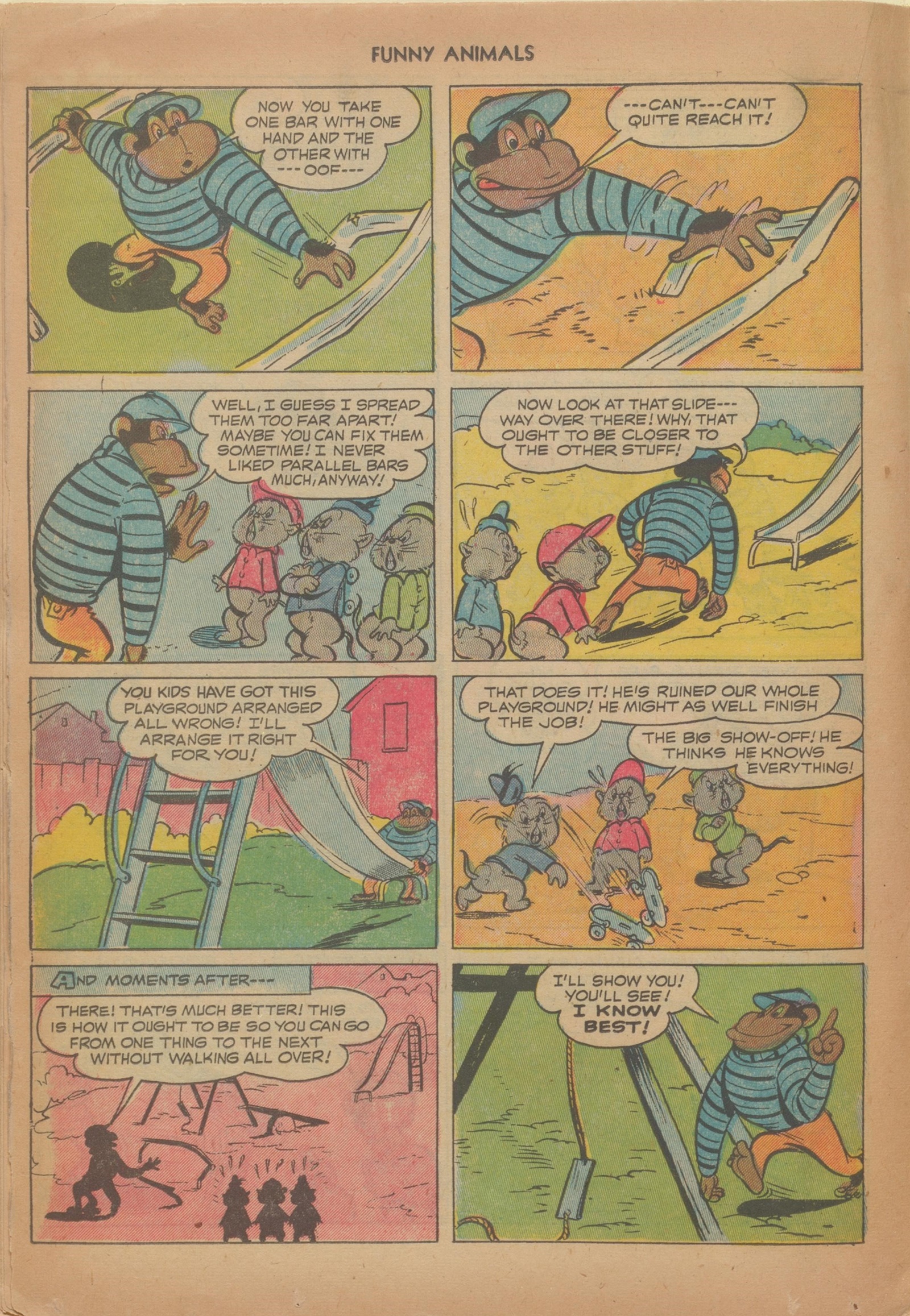 Read online Fawcett's Funny Animals comic -  Issue #78 - 18