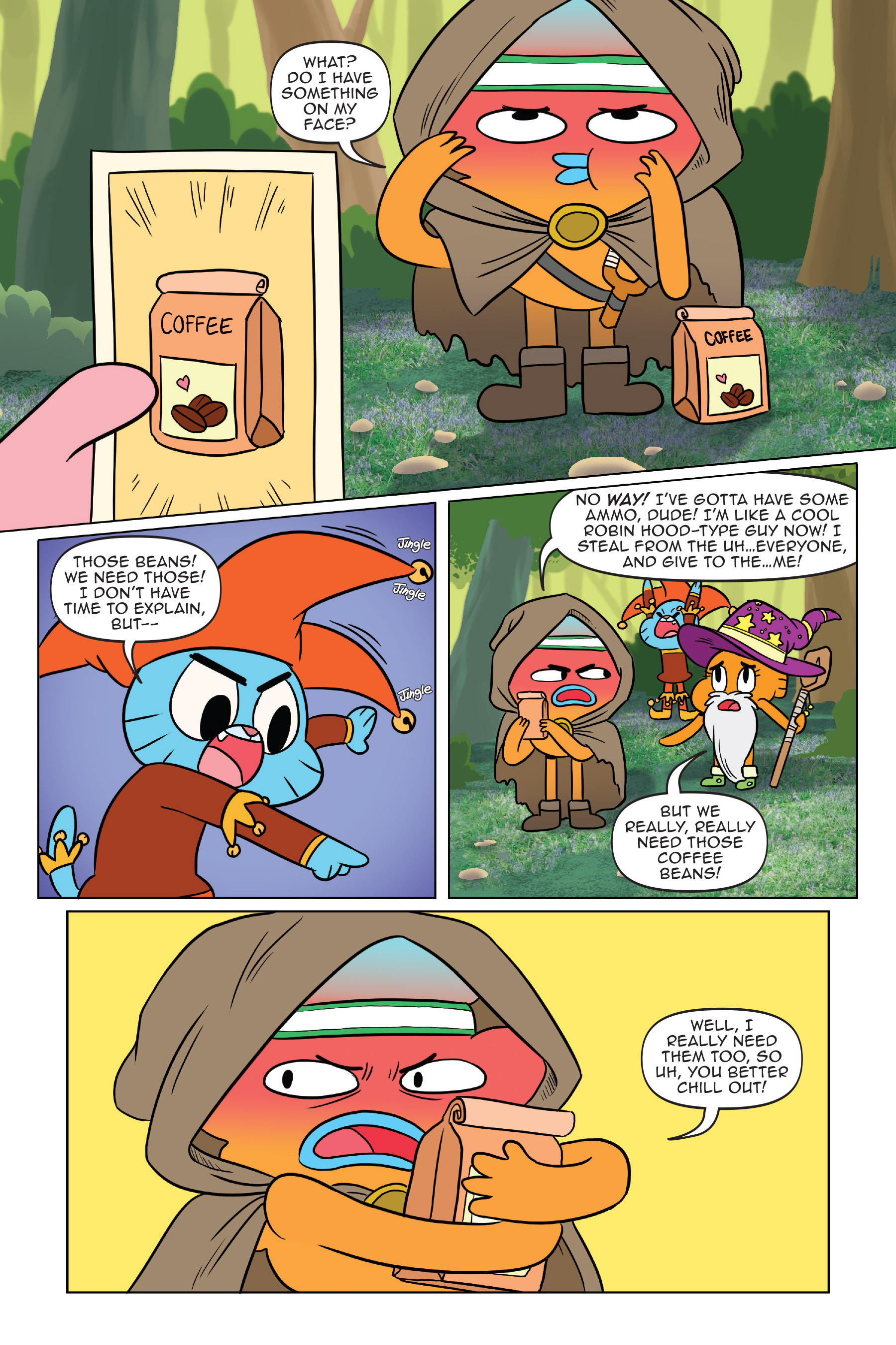 Read online The Amazing World of Gumball: Fairy Tale Trouble comic -  Issue # Full - 55