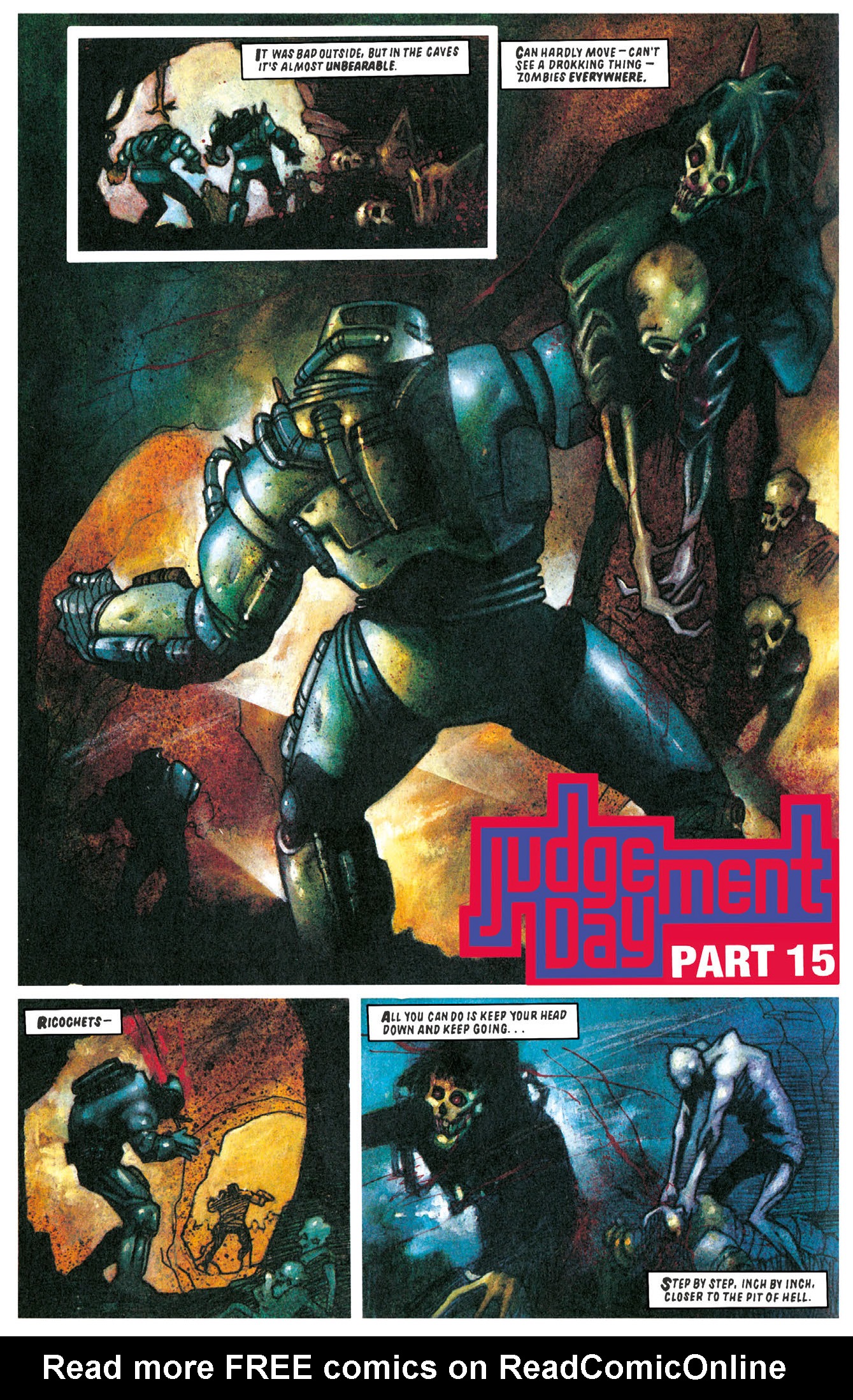 Read online Essential Judge Dredd: Judgement Day comic -  Issue # TPB - 110