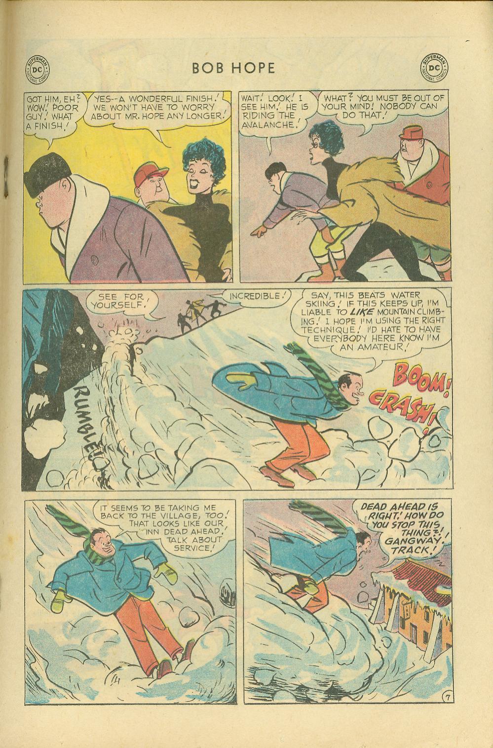 Read online The Adventures of Bob Hope comic -  Issue #54 - 19