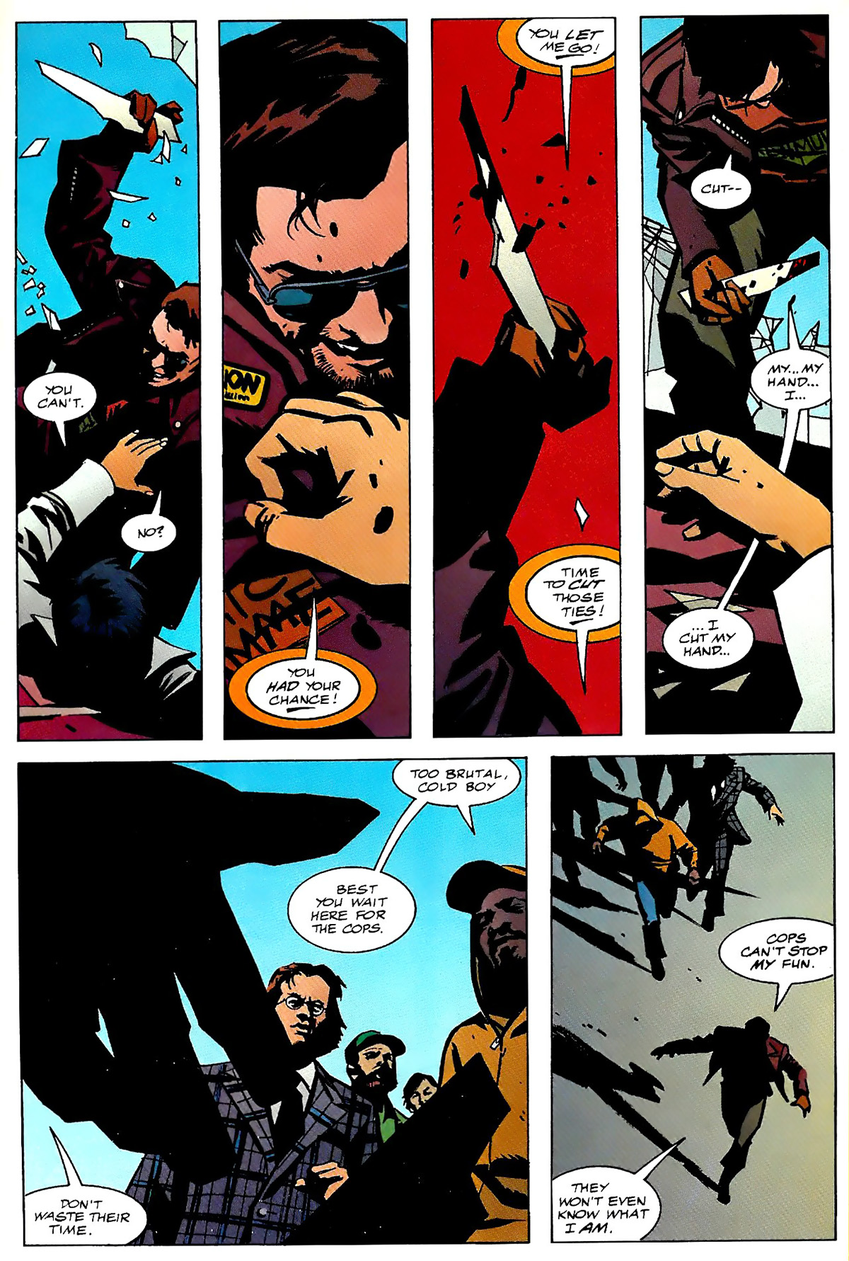 Read online Challengers of the Unknown (1997) comic -  Issue #5 - 8