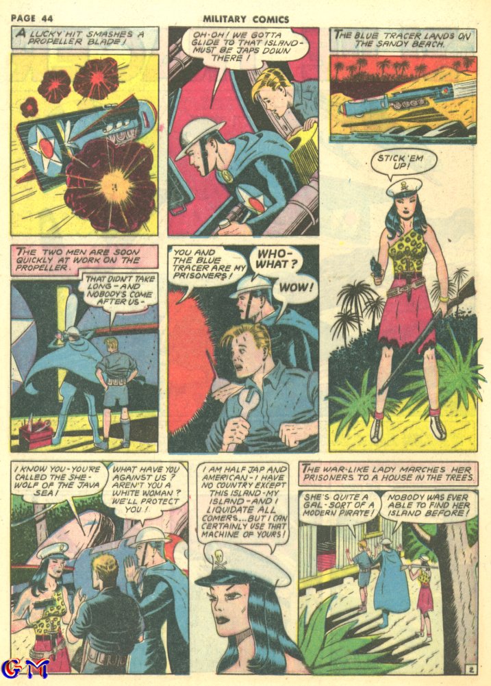 Read online Military Comics comic -  Issue #10 - 46