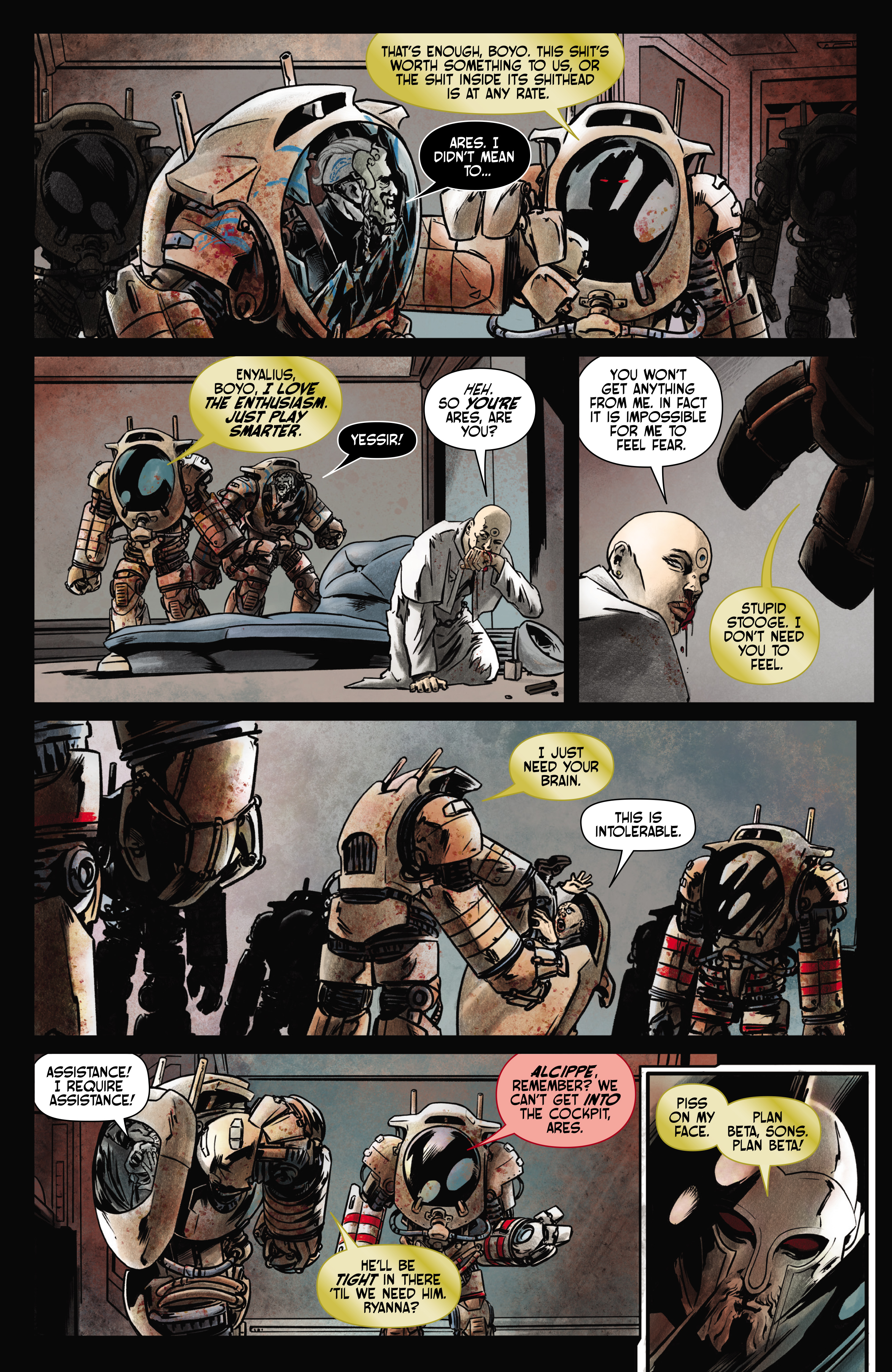 Read online Pierce Brown's Red Rising: Sons of Ares: Forbidden Song comic -  Issue # TPB - 34