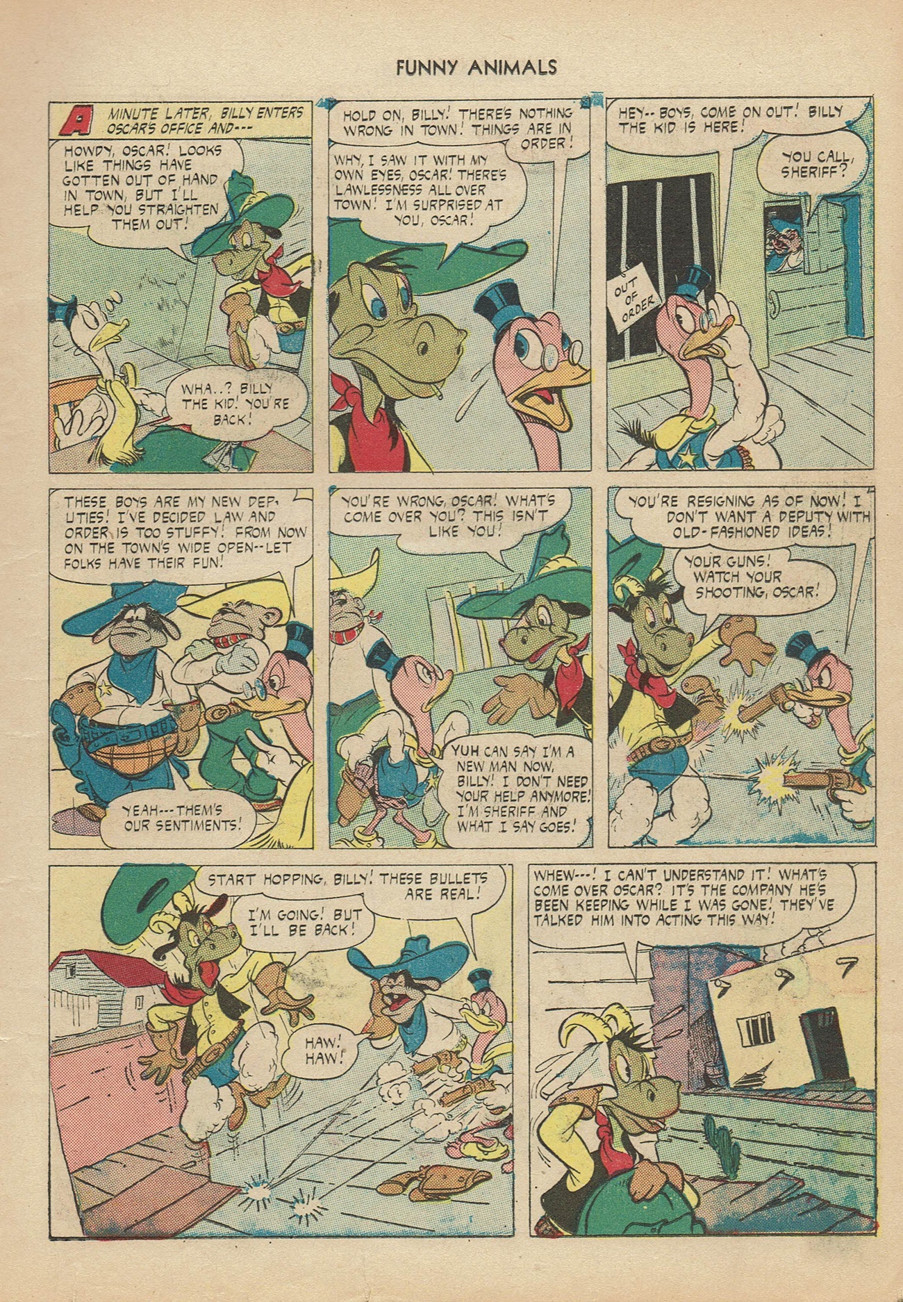 Read online Fawcett's Funny Animals comic -  Issue #39 - 15