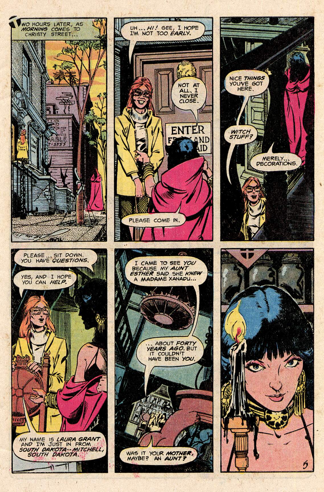 Read online Madame Xanadu (1981) comic -  Issue # Full - 7