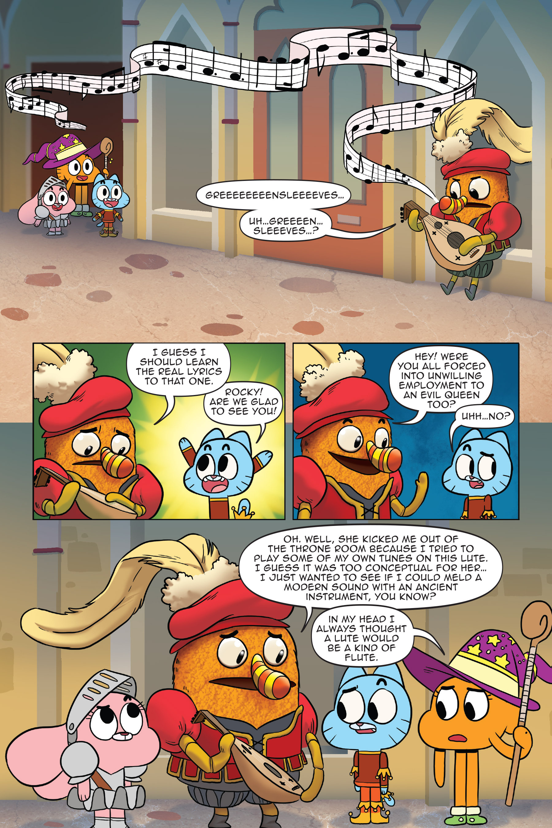 Read online The Amazing World of Gumball: Fairy Tale Trouble comic -  Issue # Full - 107