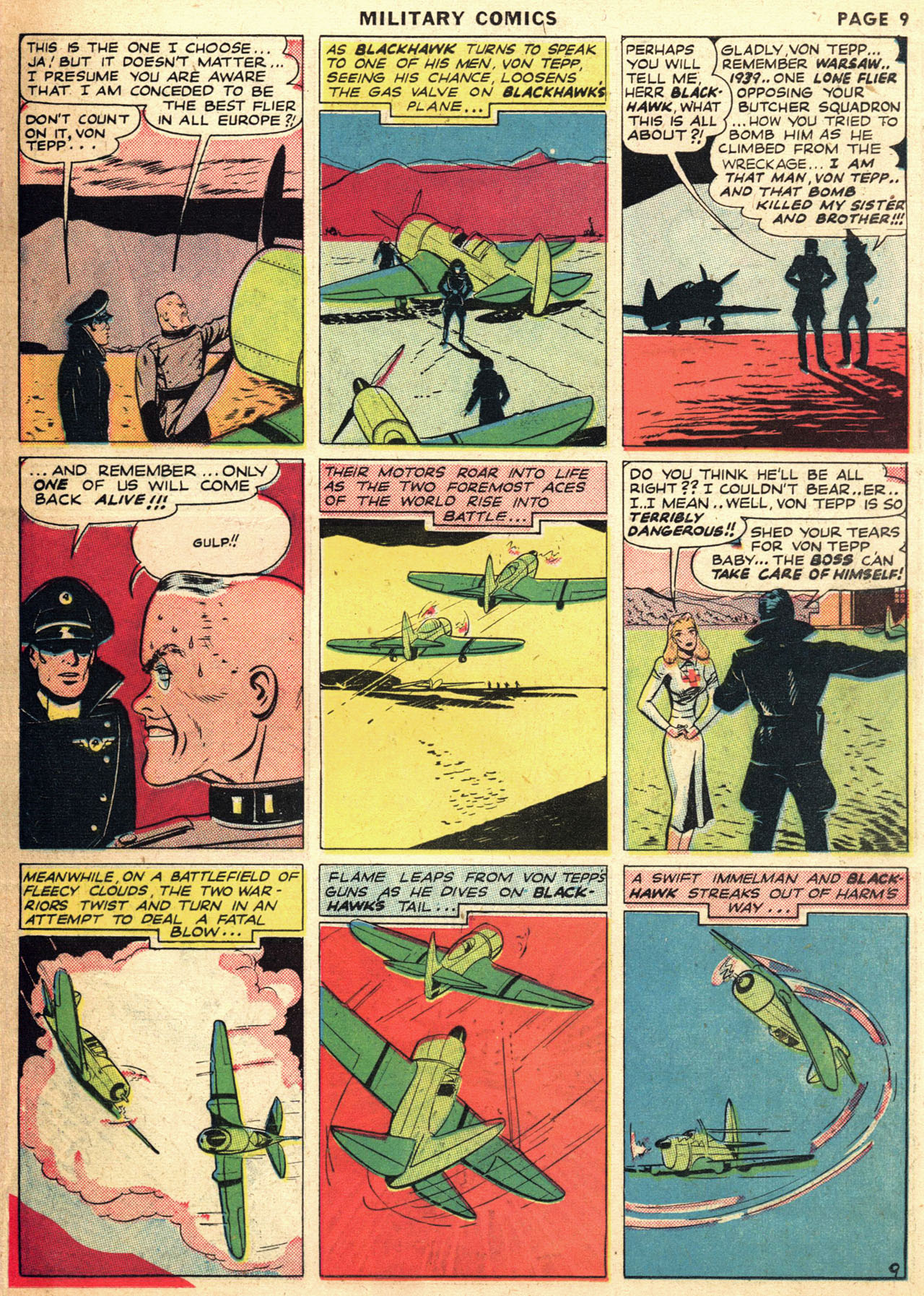 Read online Military Comics comic -  Issue #1 - 11