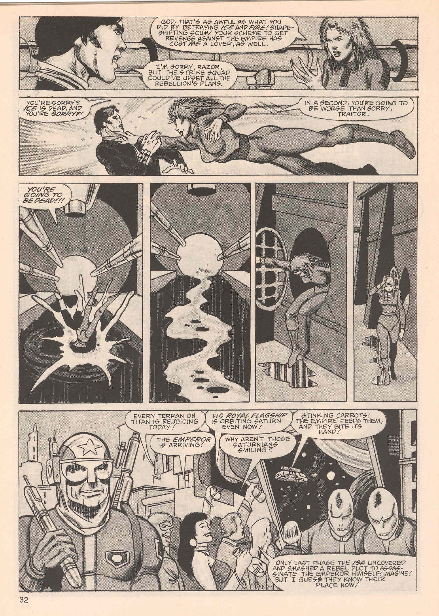Read online Bizarre Adventures comic -  Issue #30 - 32