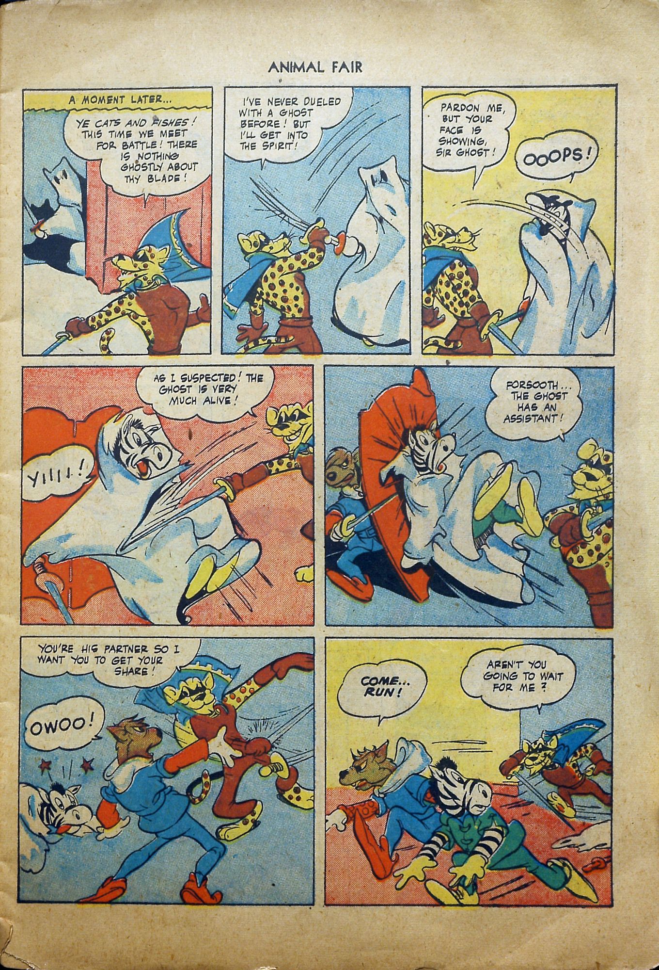 Read online Animal Fair comic -  Issue #4 - 9