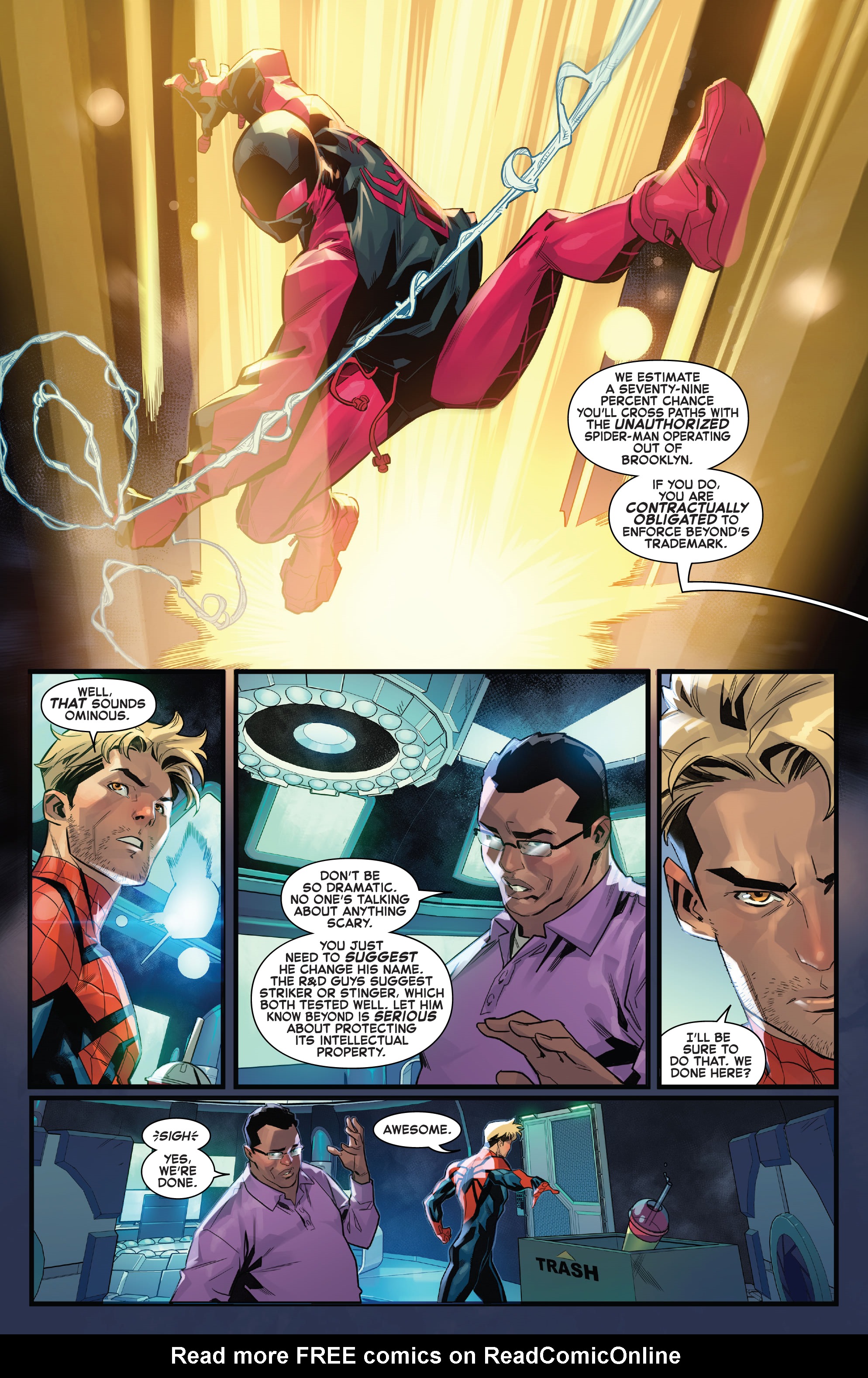 Read online Miles Morales: Spider-Man By Saladin Ahmed Omnibus comic -  Issue # TPB (Part 9) - 19
