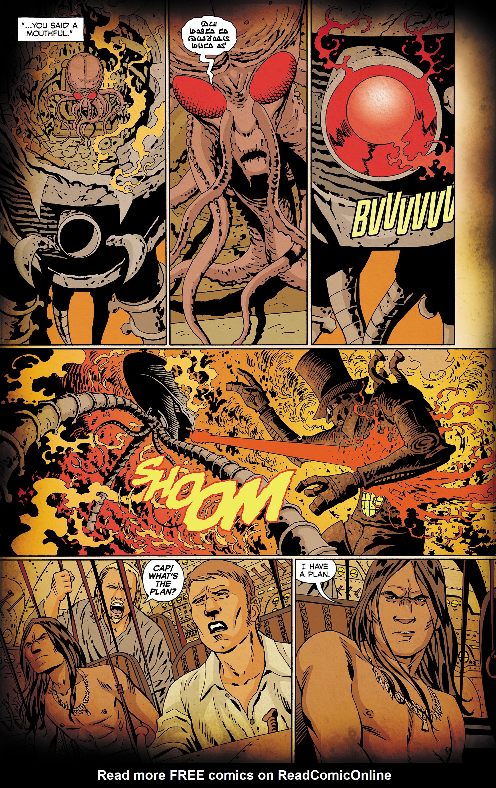 Read online The Steam Man comic -  Issue #1 - 11