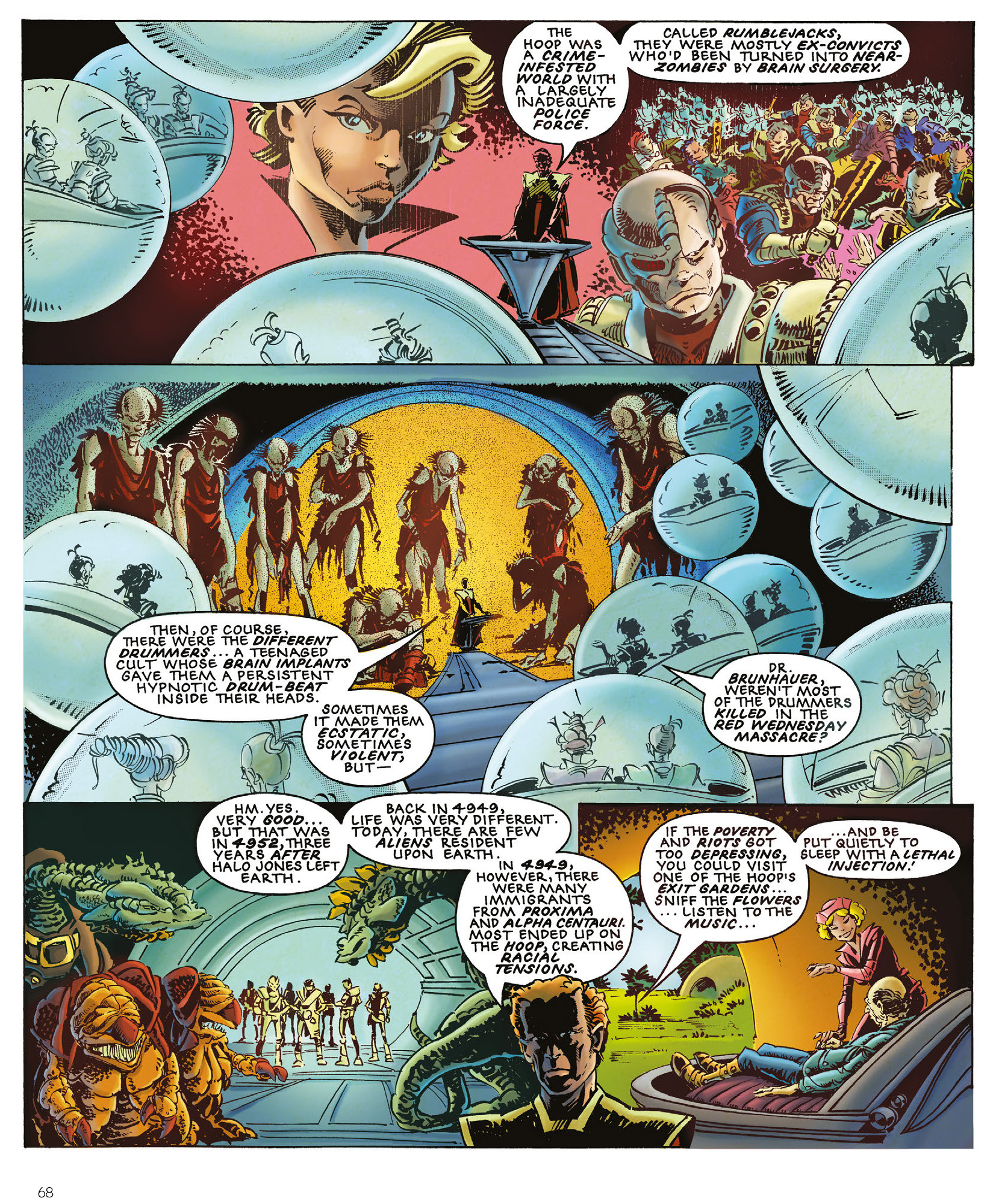 Read online The Ballad of Halo Jones: Full Colour Omnibus Edition comic -  Issue # TPB (Part 1) - 70