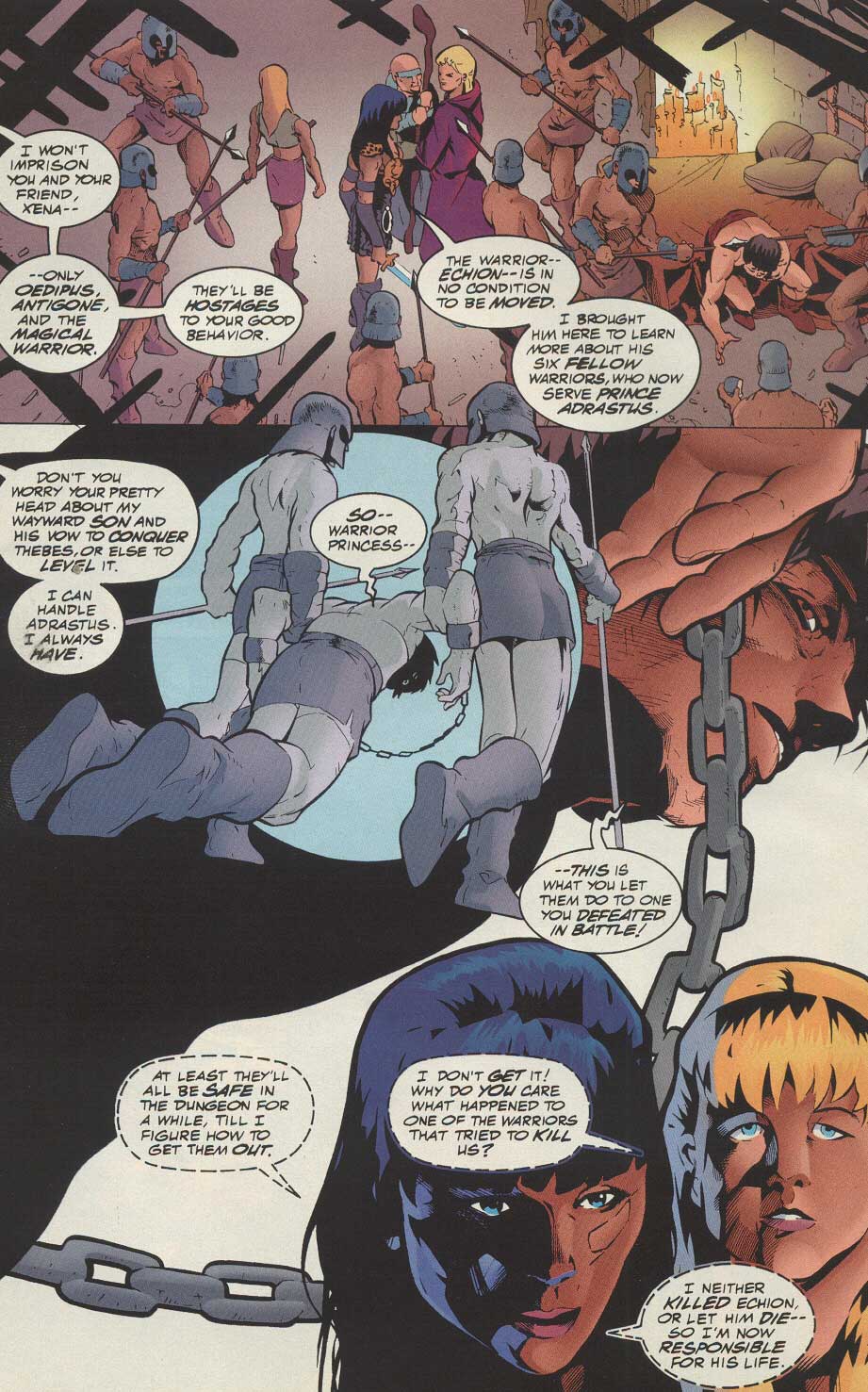 Read online Xena: Warrior Princess - The Dragon's Teeth comic -  Issue #2 - 9