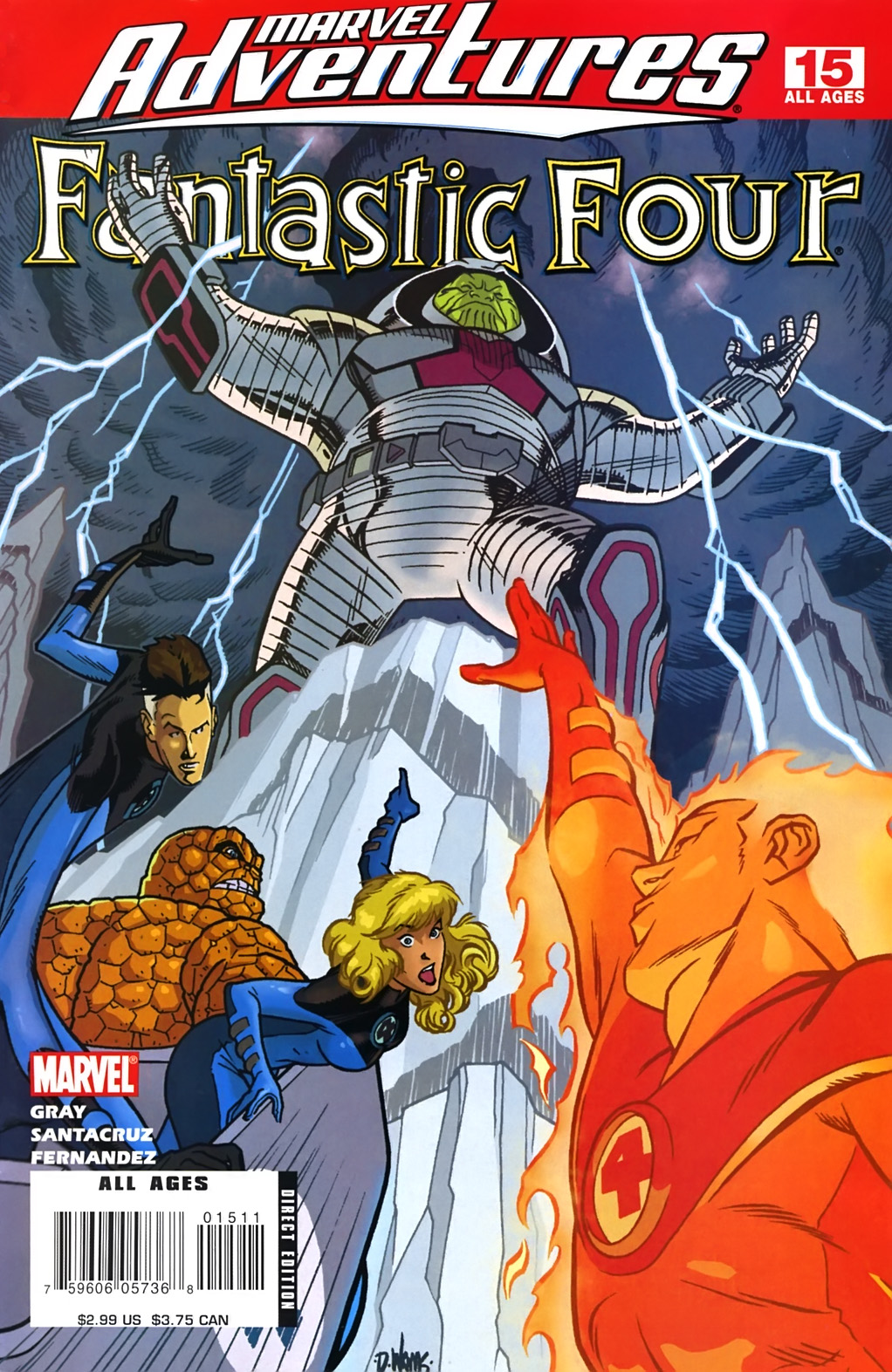 Read online Marvel Adventures Fantastic Four comic -  Issue #15 - 1