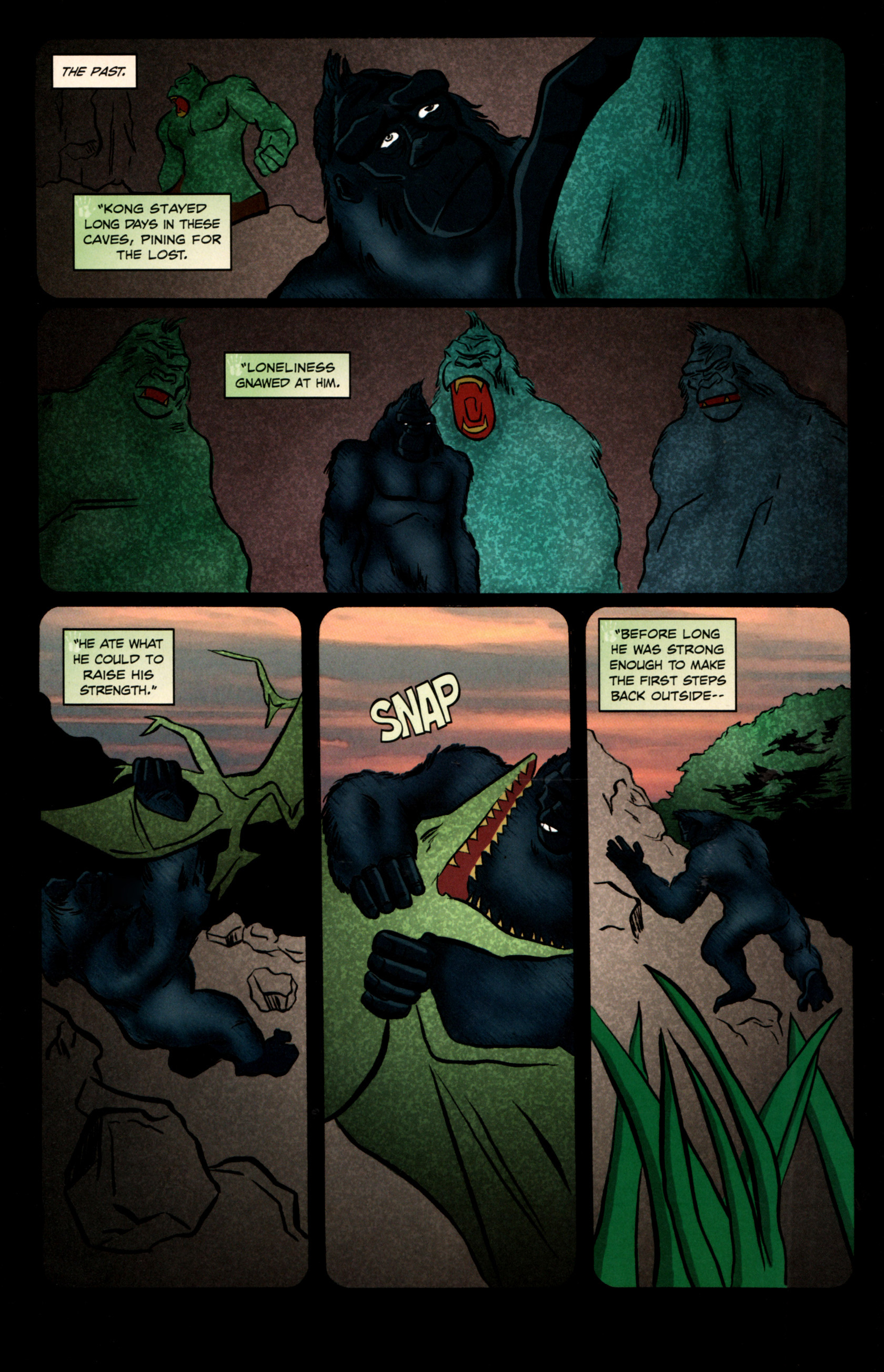 Read online Kong: King Of Skull Island comic -  Issue #5 - 10