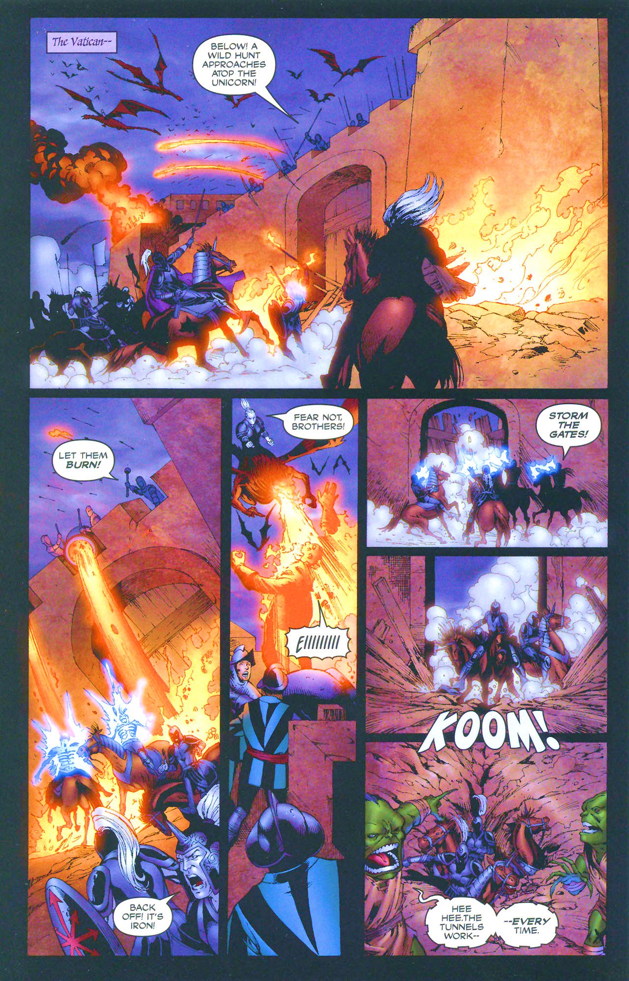 Read online Brian Pulido's Medieval Lady Death:  War of the Winds comic -  Issue #6 - 11