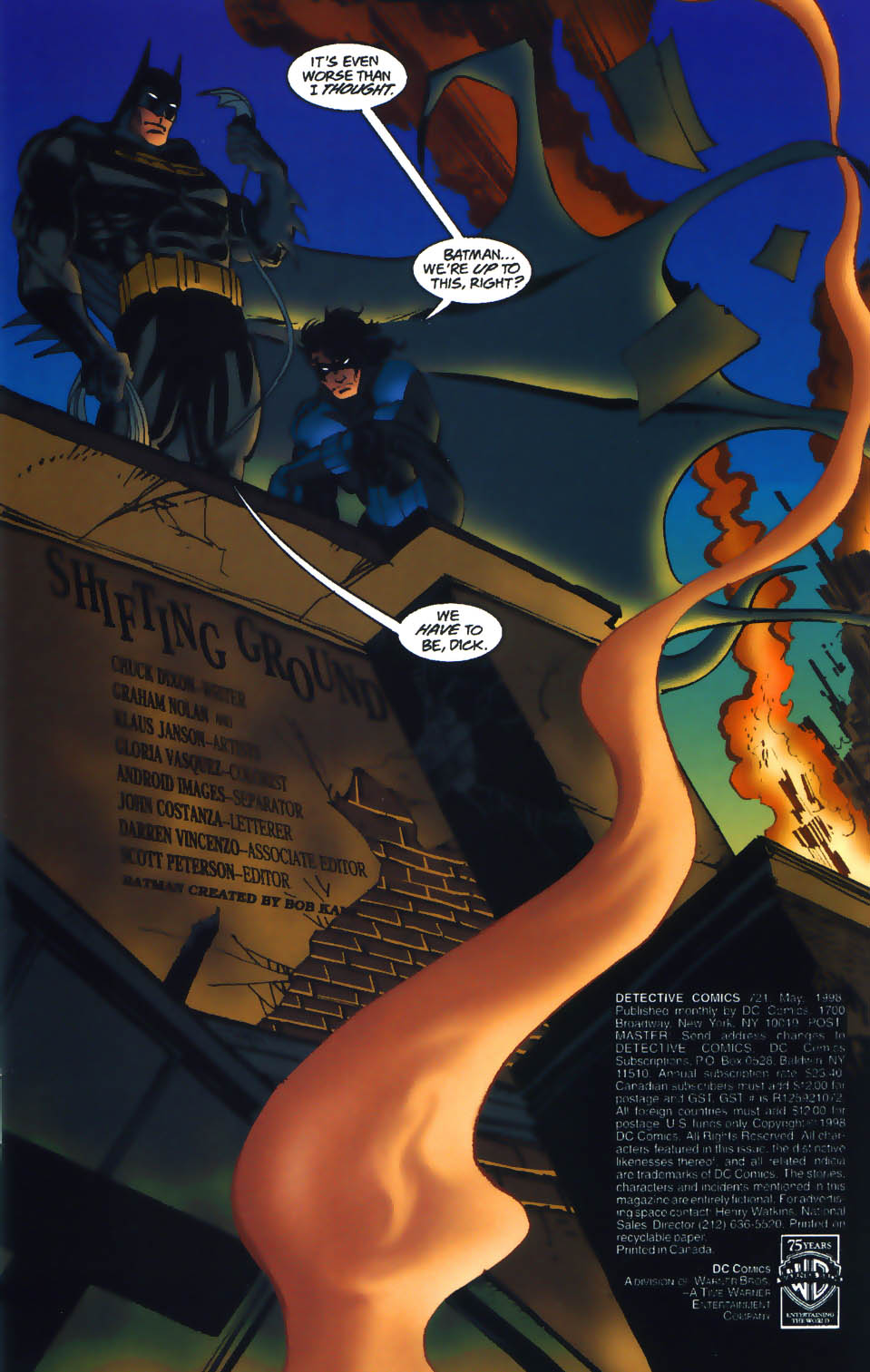 Read online Batman: Cataclysm comic -  Issue #15 - 2