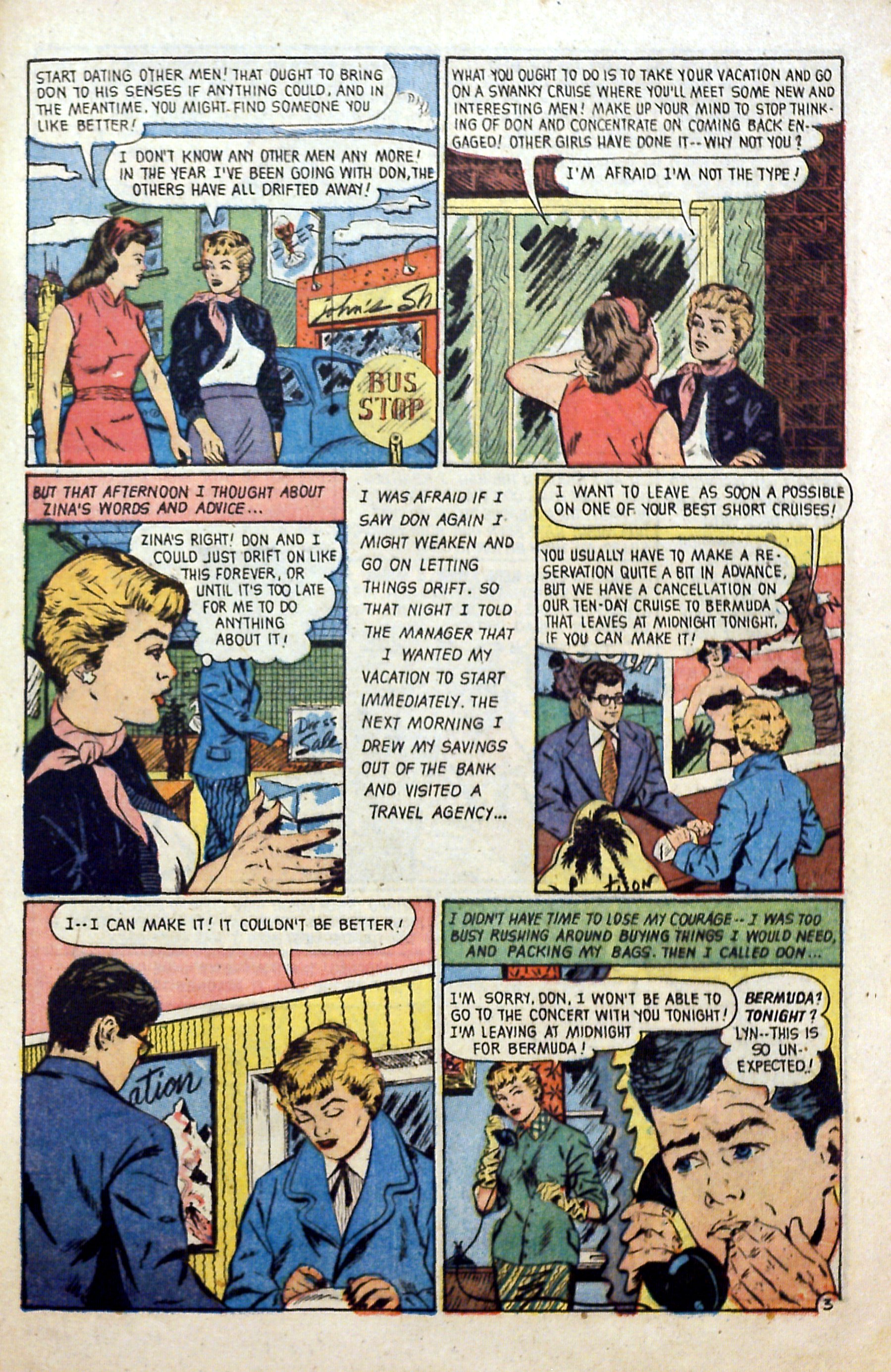 Read online Glamorous Romances comic -  Issue #61 - 29