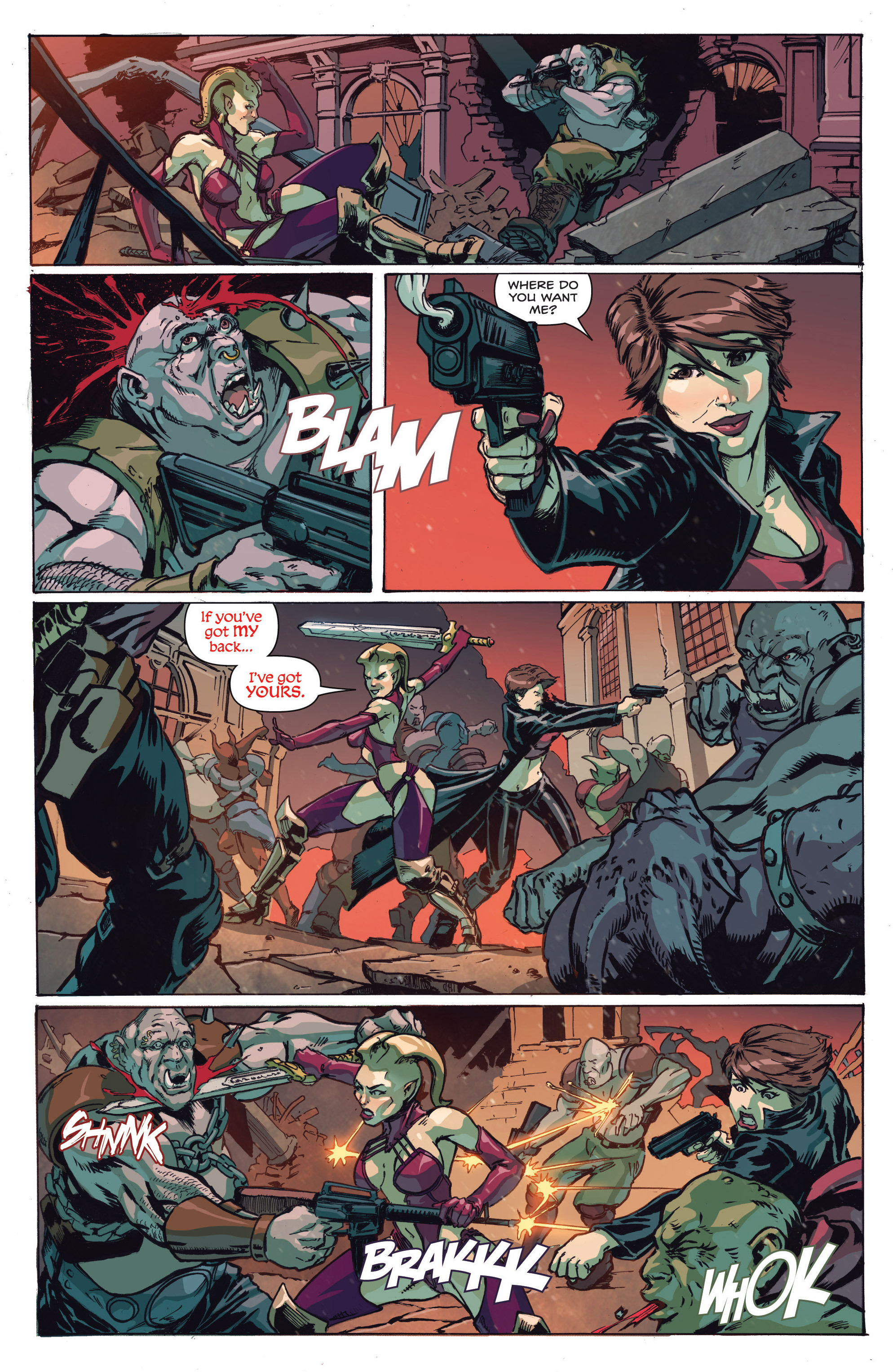 Read online Grimm Fairy Tales presents Inferno: Rings of Hell comic -  Issue #1 - 9