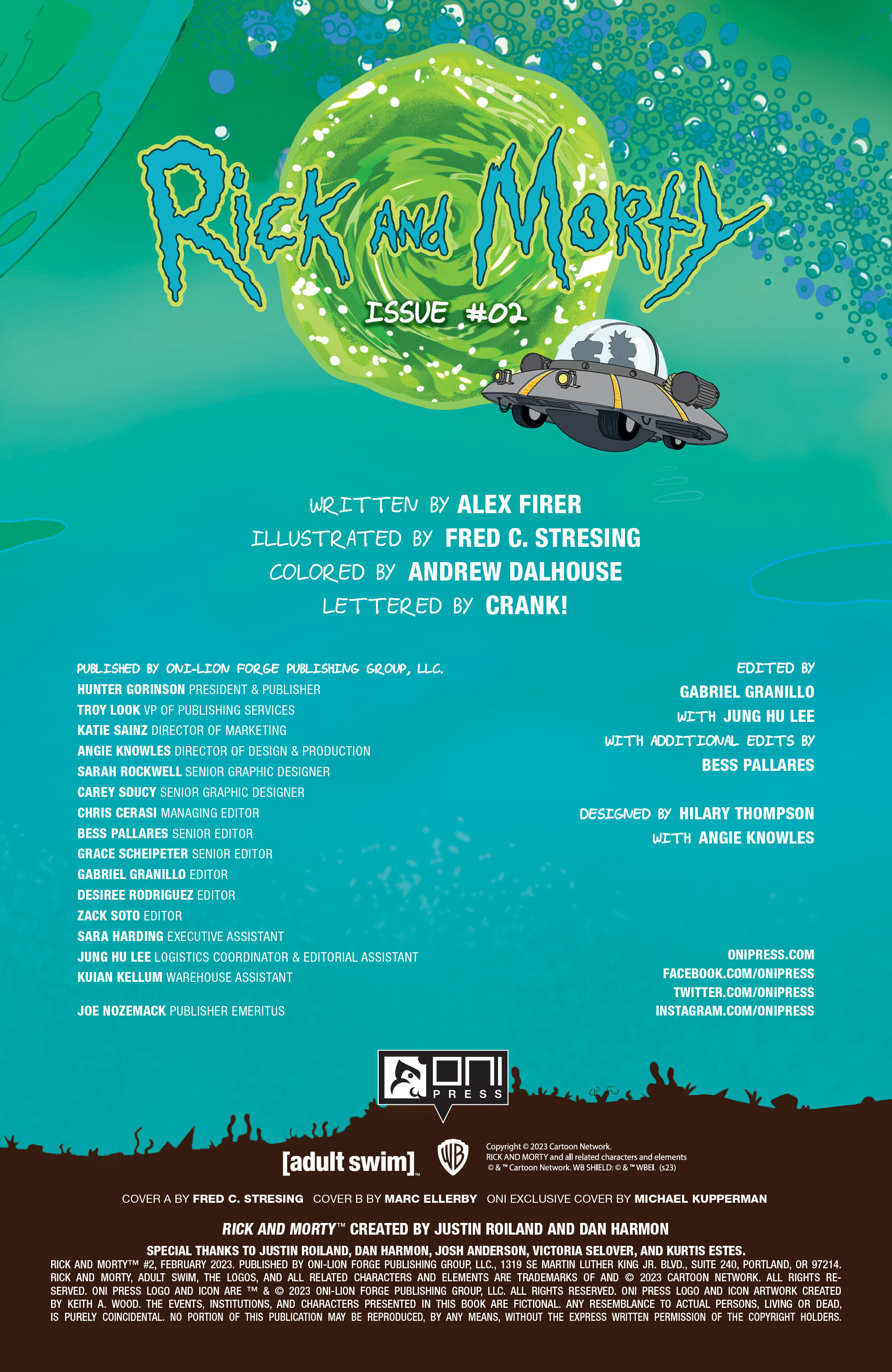 Read online Rick and Morty (2023) comic -  Issue #2 - 2