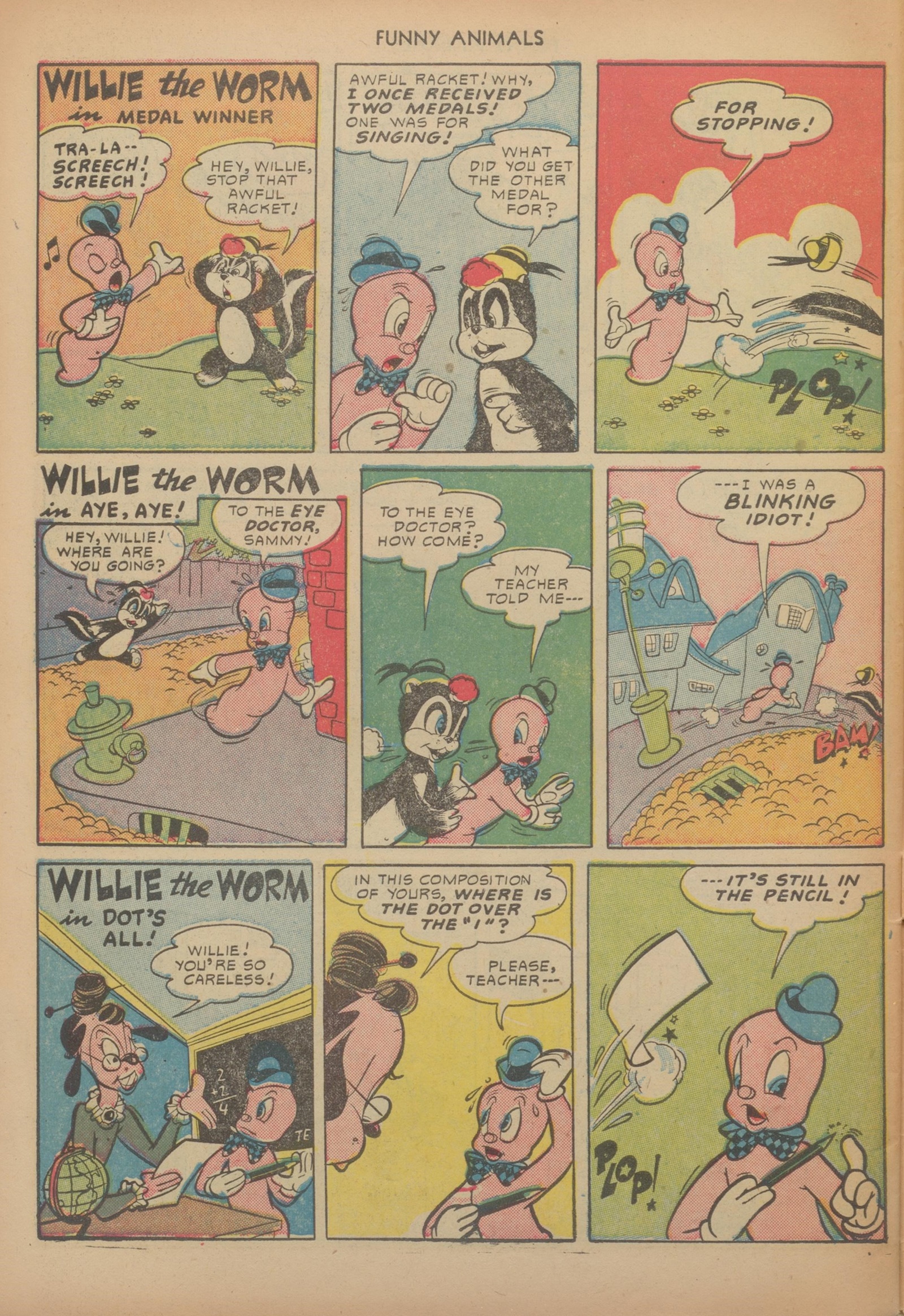 Read online Fawcett's Funny Animals comic -  Issue #68 - 30