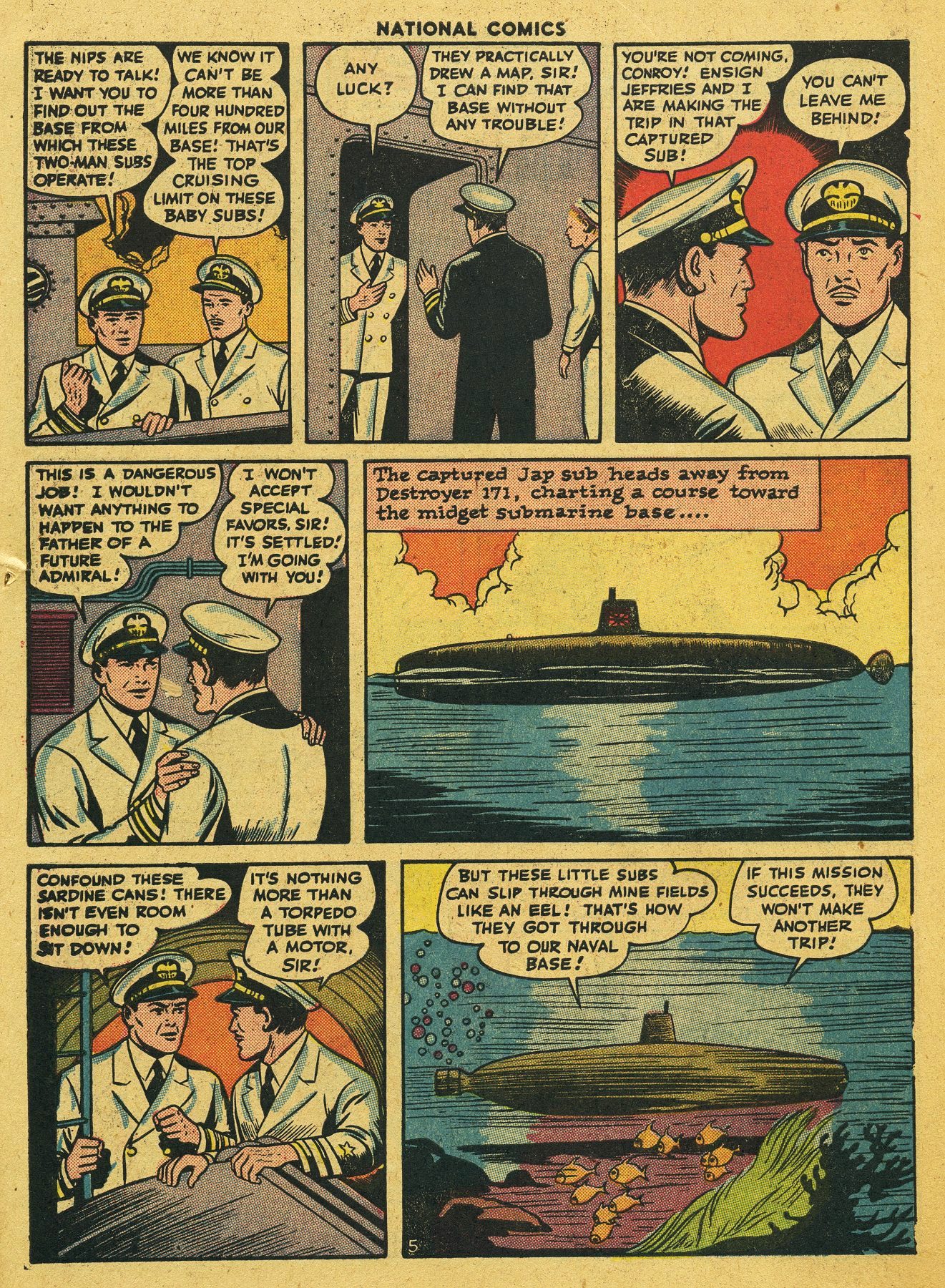 Read online National Comics comic -  Issue #50 - 56