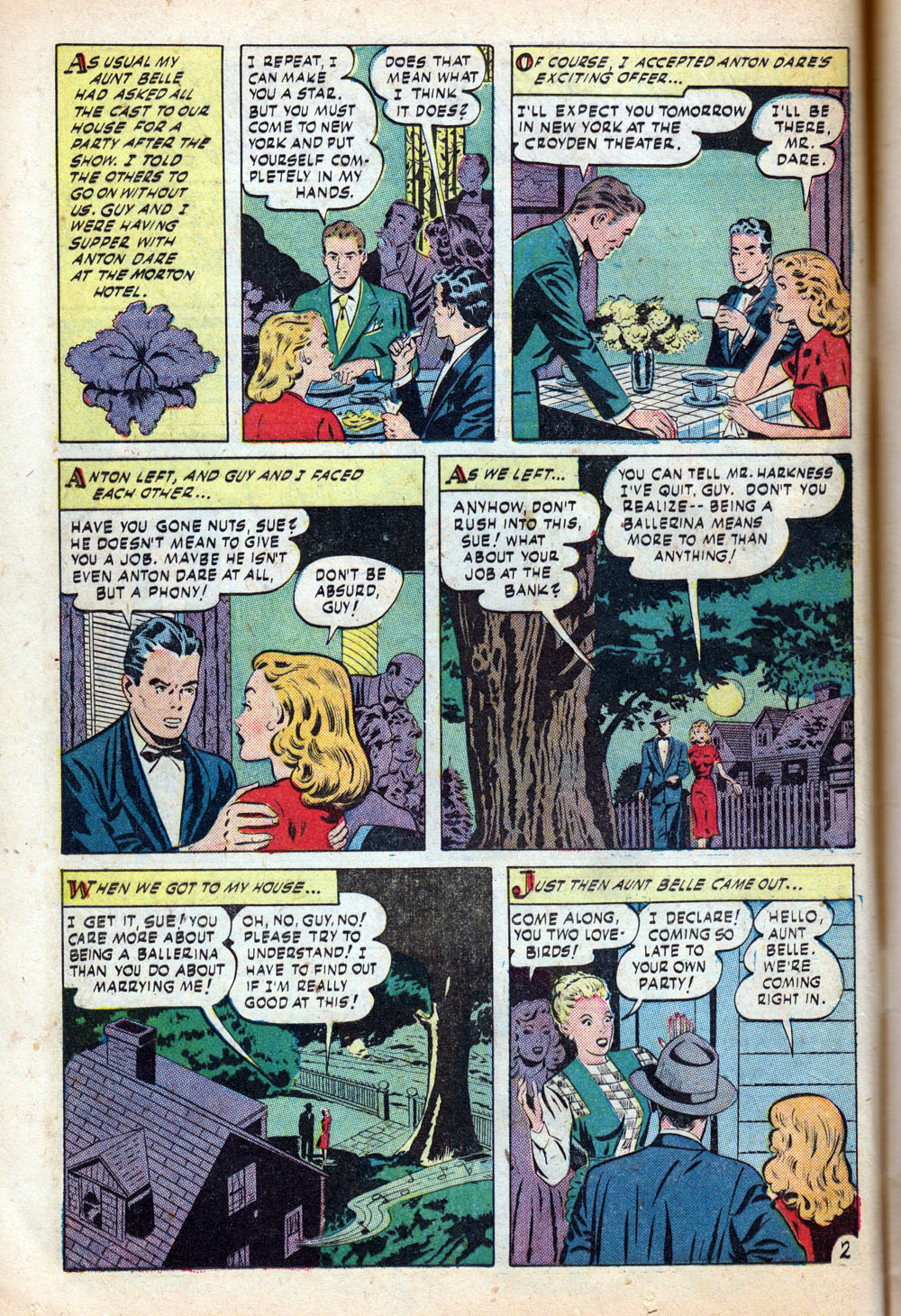 Read online Glamorous Romances comic -  Issue #50 - 12