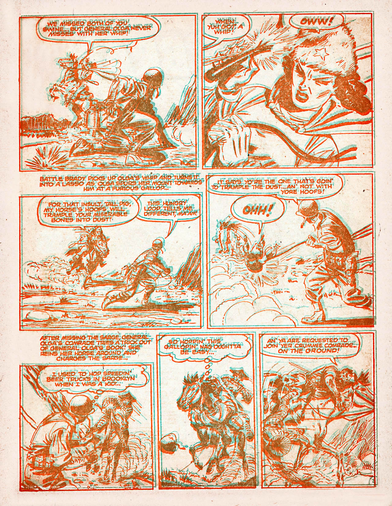 Read online 3-D Action comic -  Issue #3-D Action Full - 4