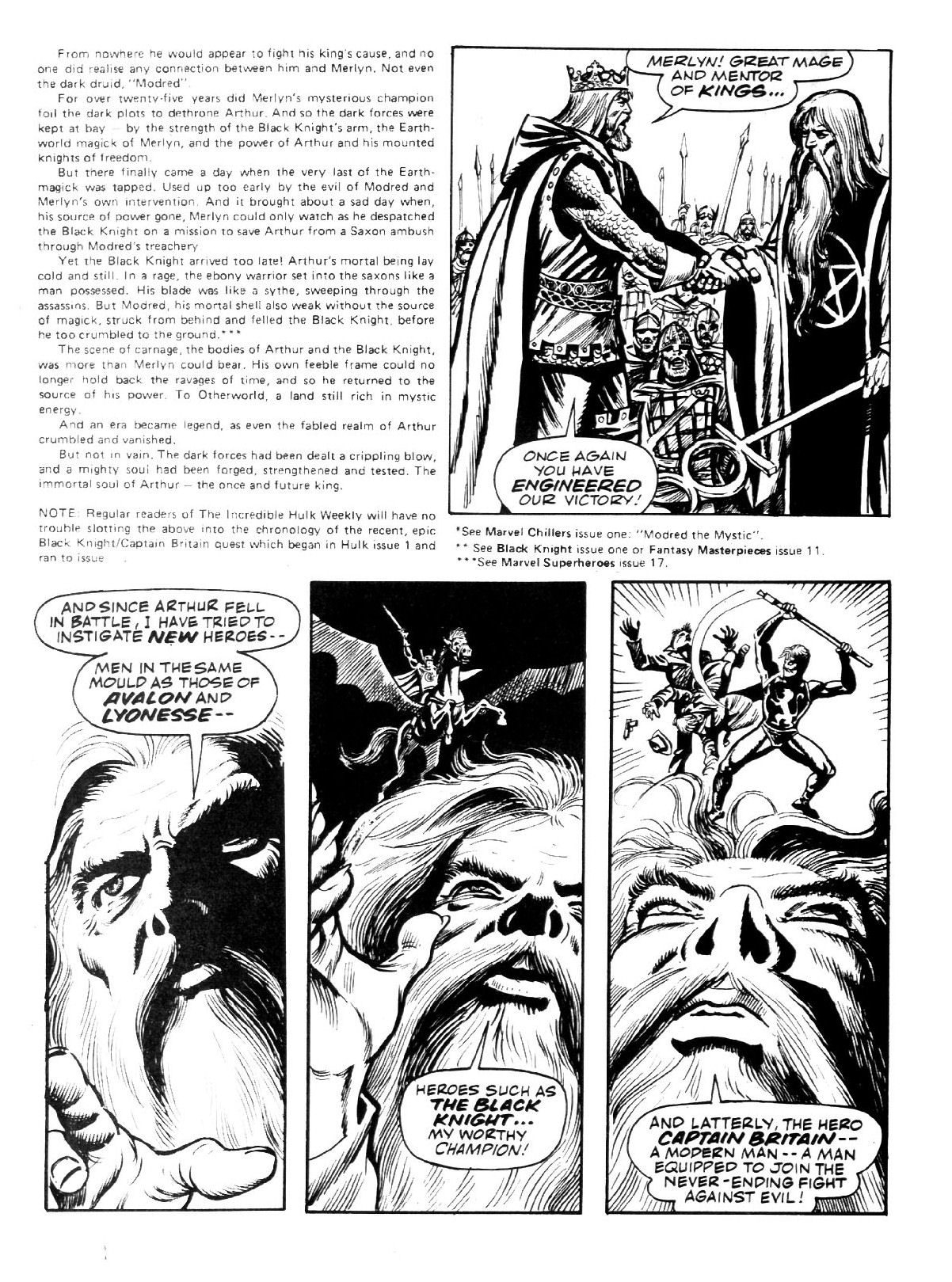 Read online Captain Britain Summer Special comic -  Issue #1 - 30
