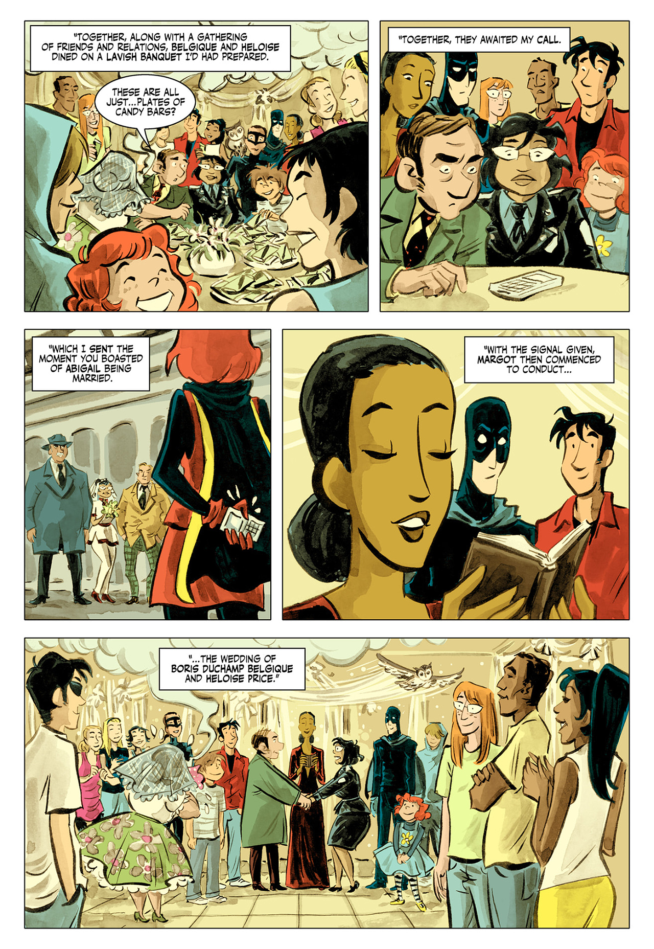 Read online Bandette (2012) comic -  Issue #22 - 13