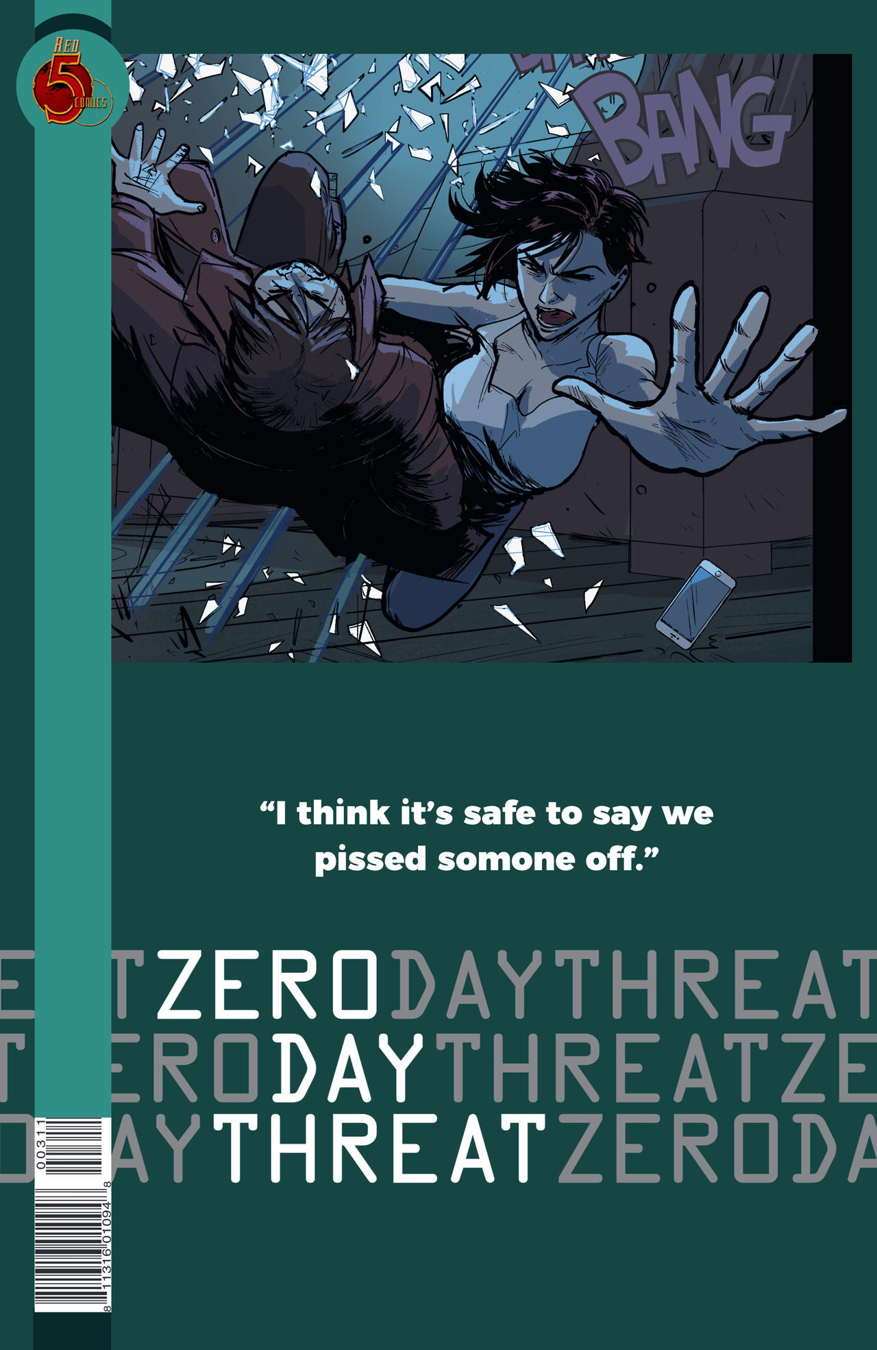 Read online Zero Day Threat comic -  Issue #3 - 32