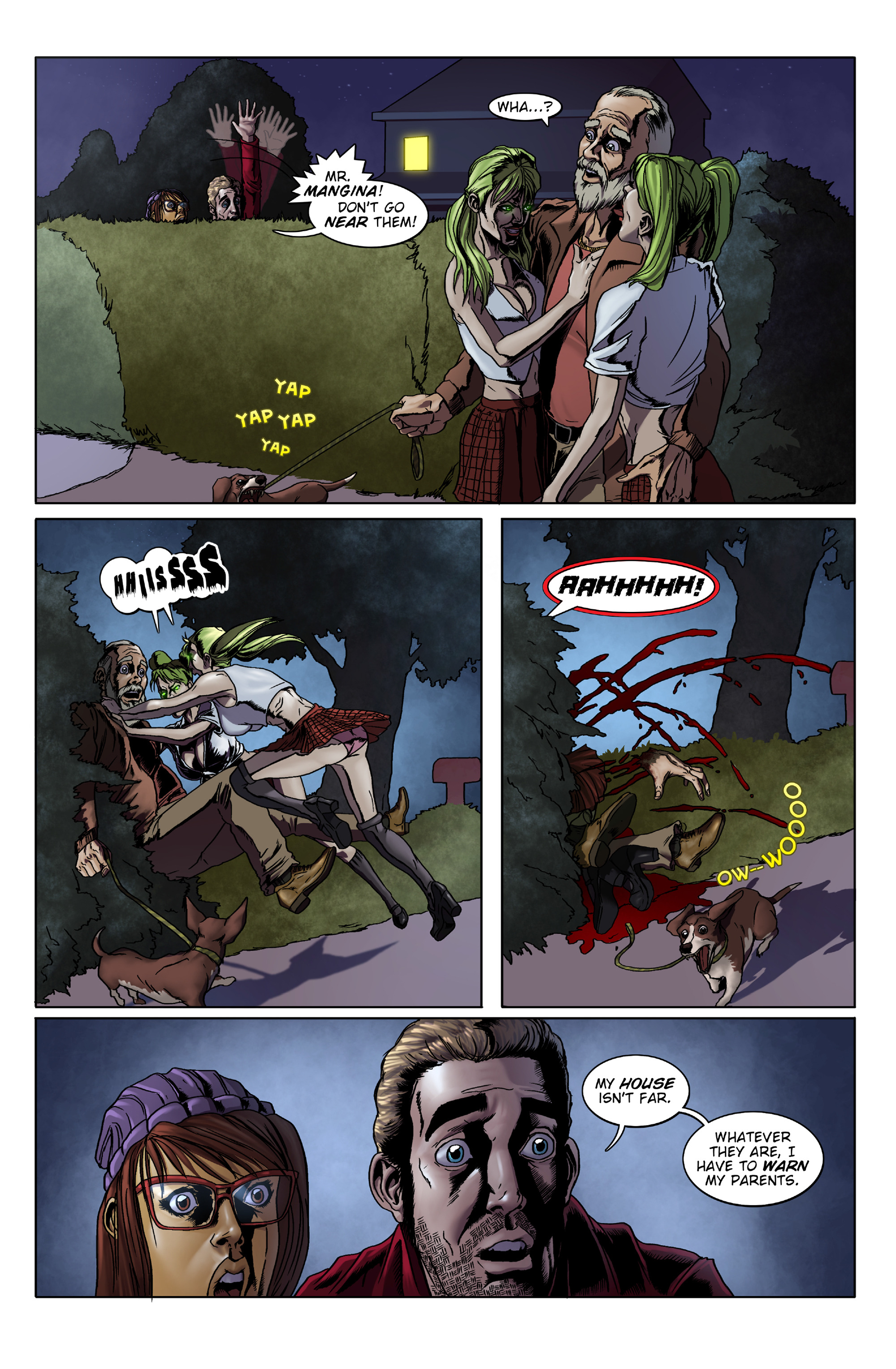 Read online Lesbian Zombies from Outer Space comic -  Issue #2 - 6