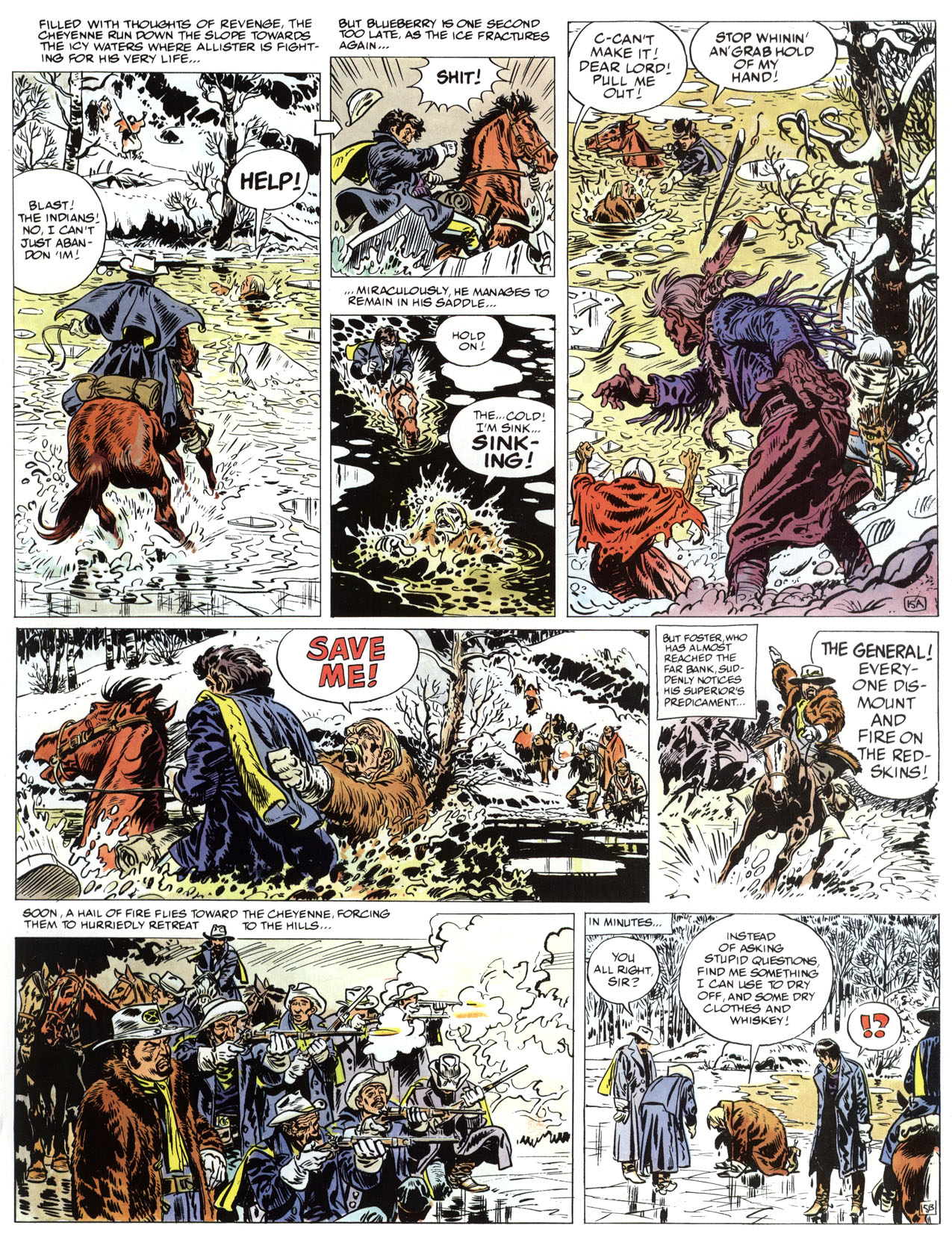 Read online Epic Graphic Novel: Lieutenant Blueberry comic -  Issue #3 - 65