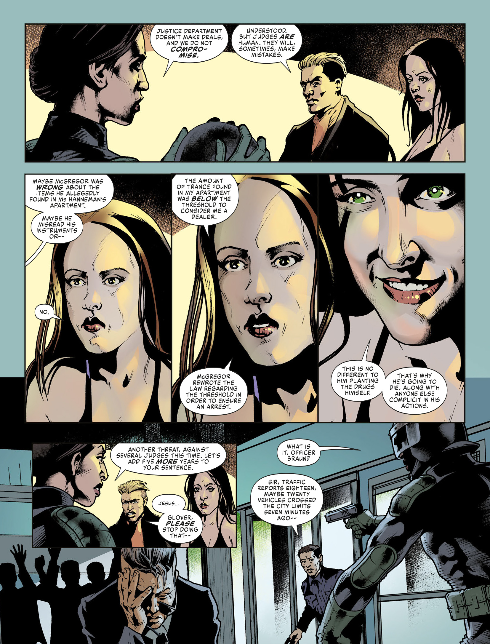 Read online Judge Dredd Megazine (Vol. 5) comic -  Issue #458 - 128