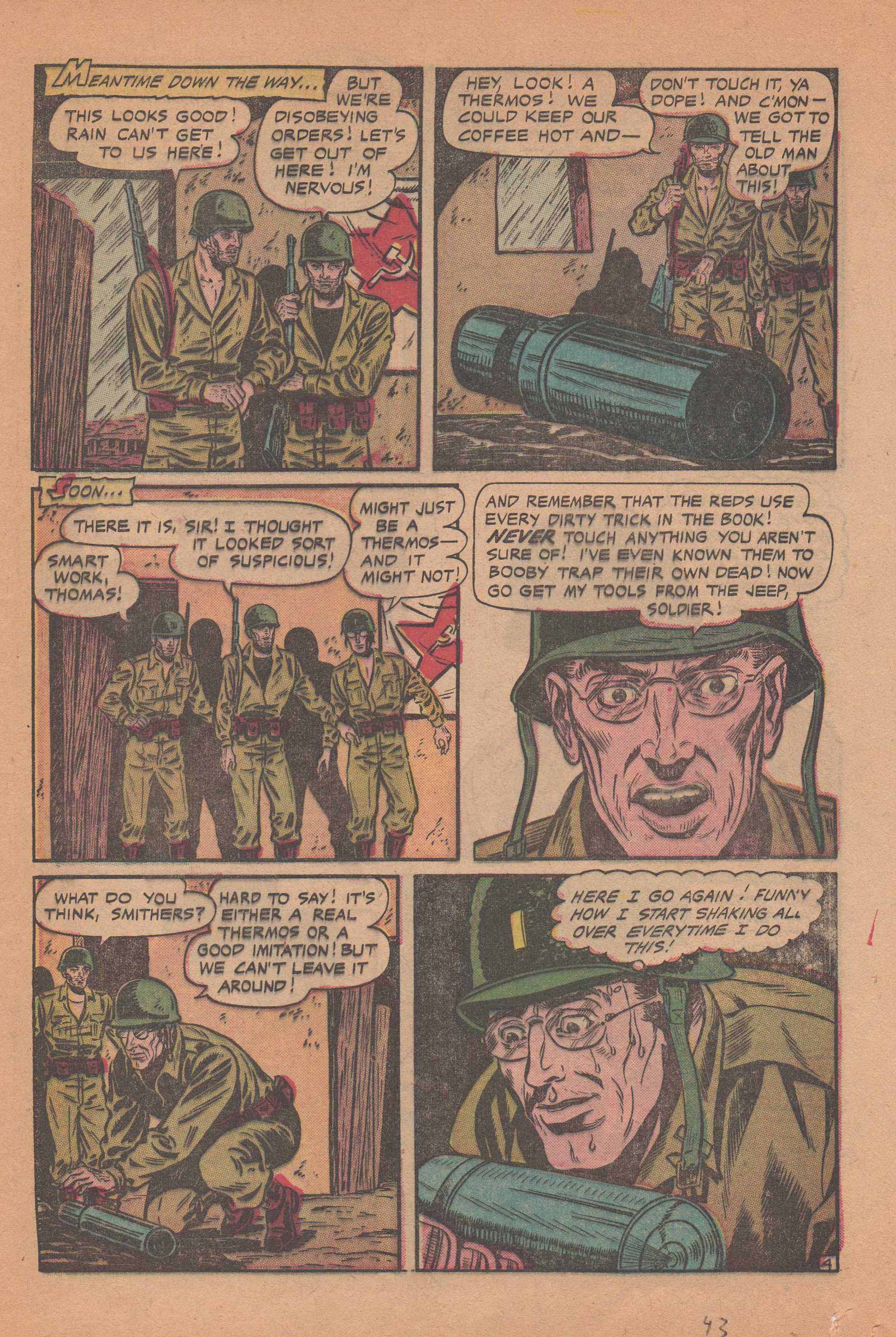 Read online Men in Action (1957) comic -  Issue #2 - 8