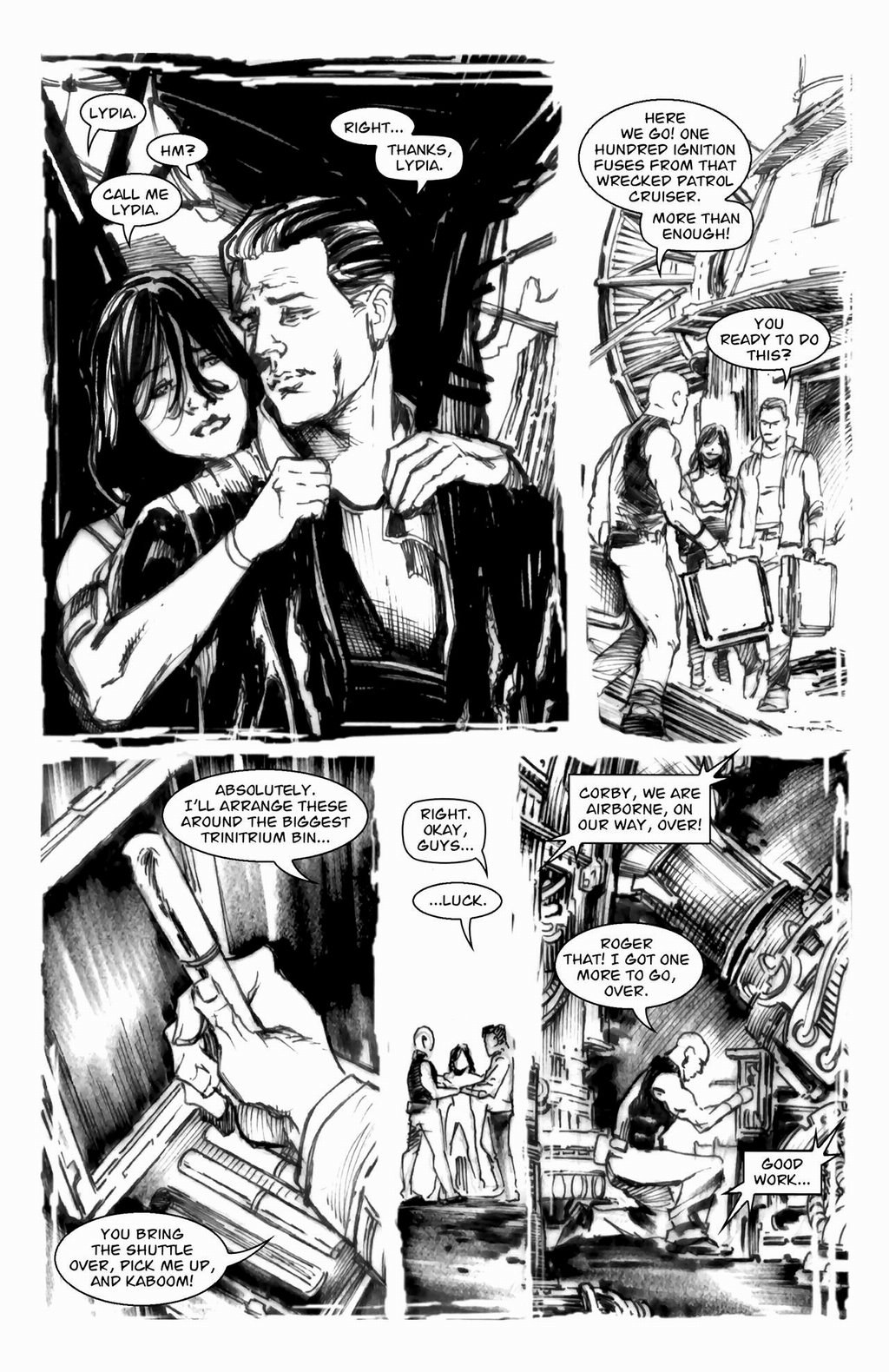 Read online Escape From the Planet of the Living Dead comic -  Issue # Full - 15