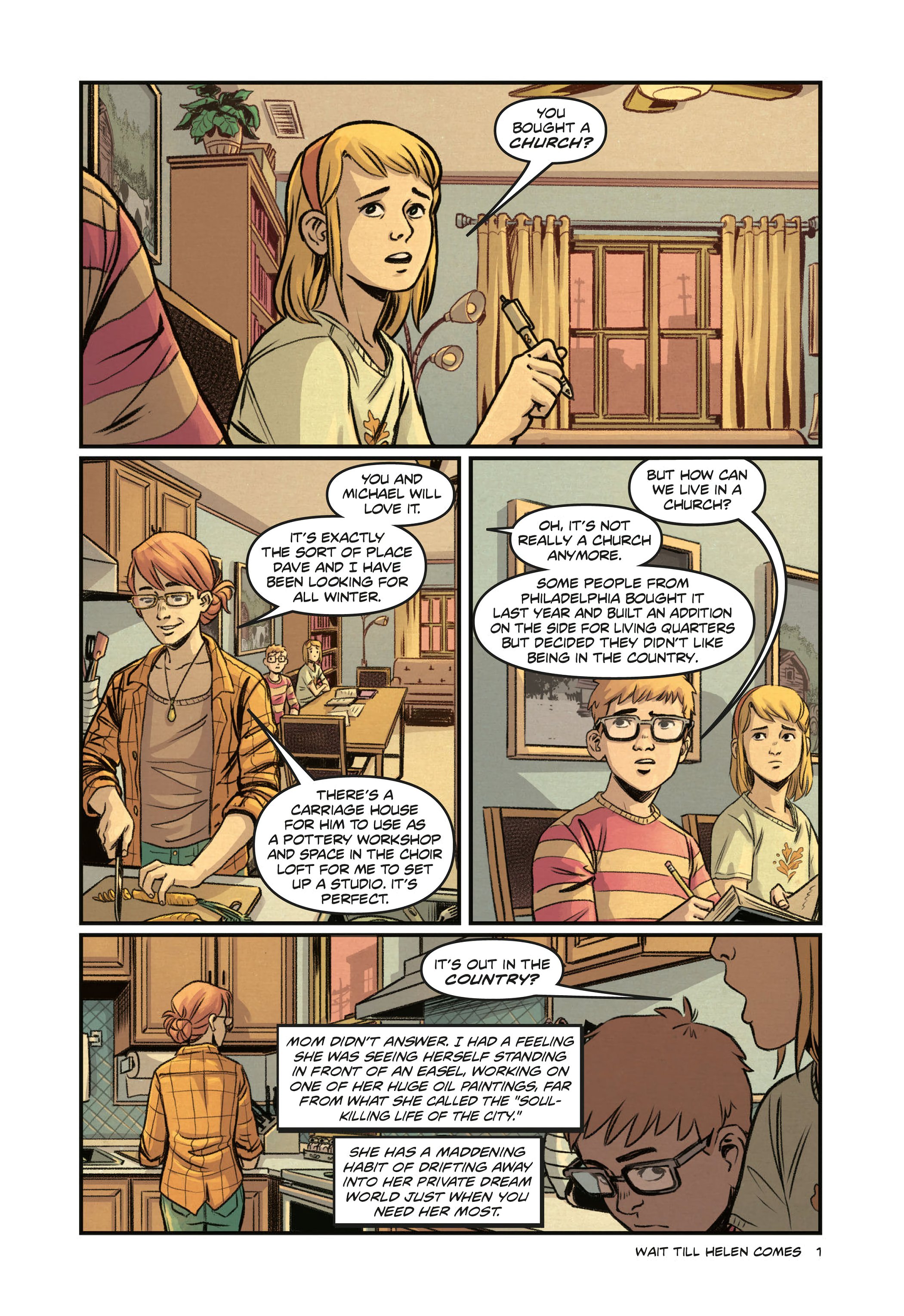 Read online Wait Till Helen Comes: a Ghost Story Graphic Novel comic -  Issue # TPB (Part 1) - 6