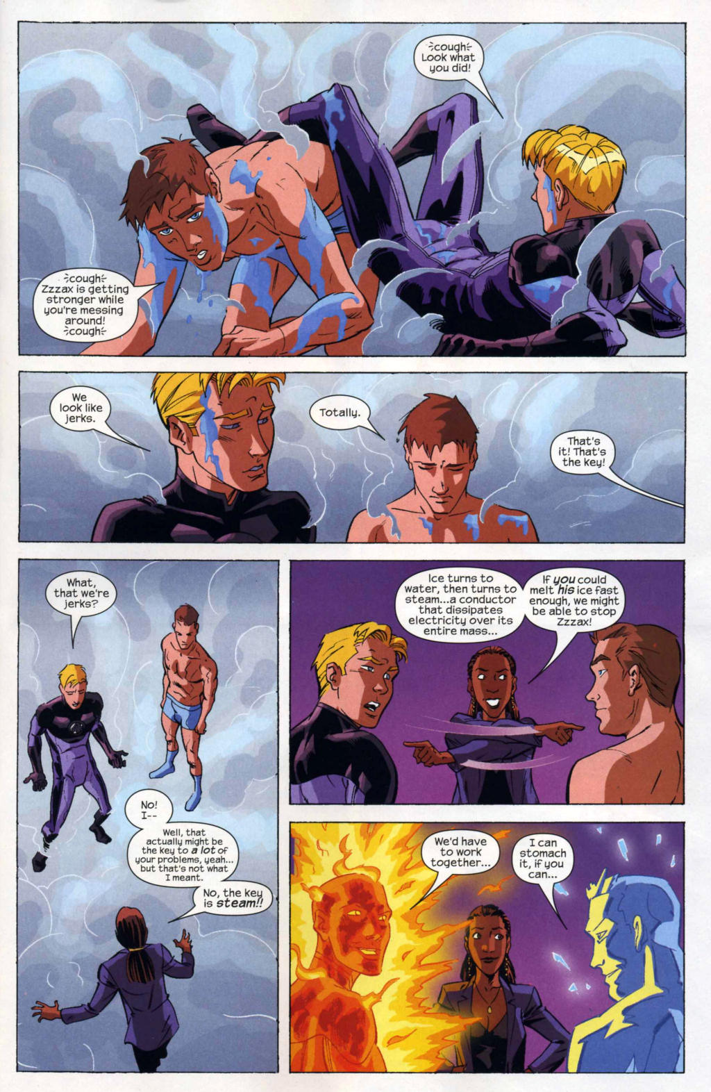 Read online Marvel Adventures Fantastic Four comic -  Issue #20 - 19