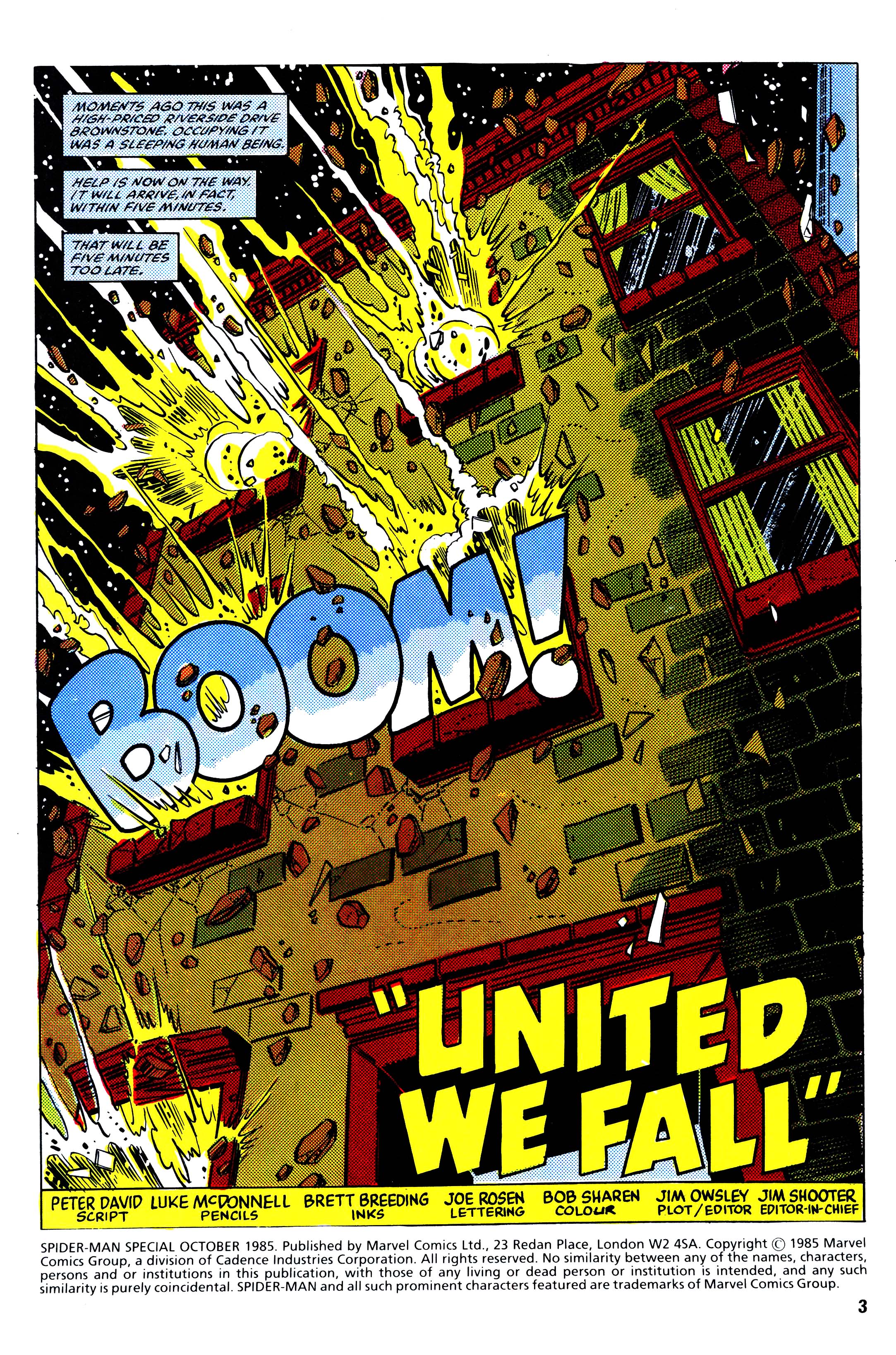 Read online Spider-Man Special comic -  Issue #1985S - 3