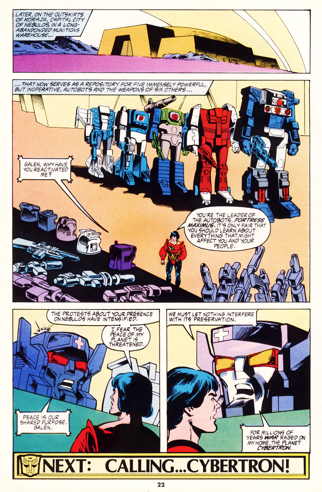 Read online The Transformers (UK) comic -  Issue #134 - 19