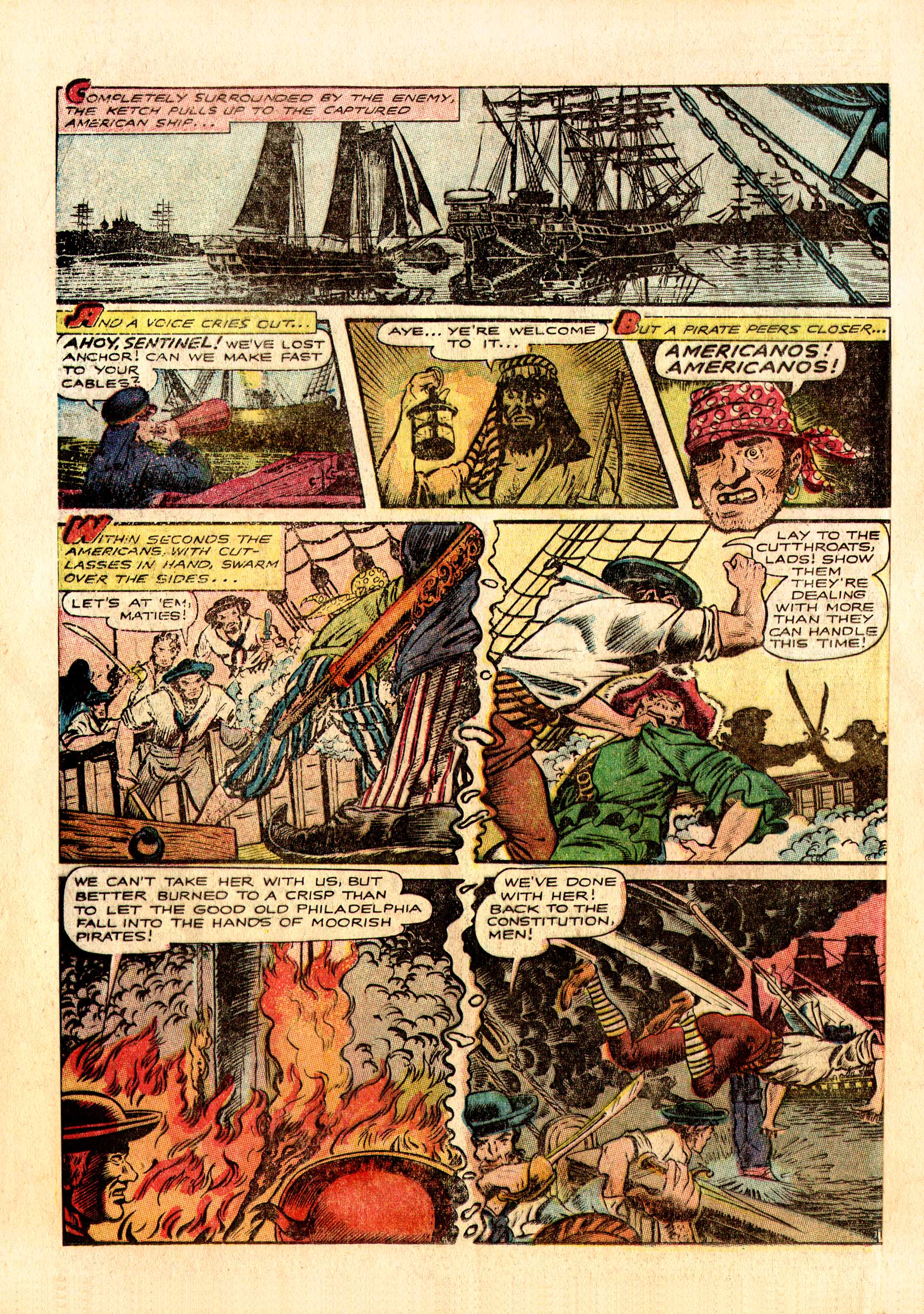 Read online Men in Action (1957) comic -  Issue #3 - 24