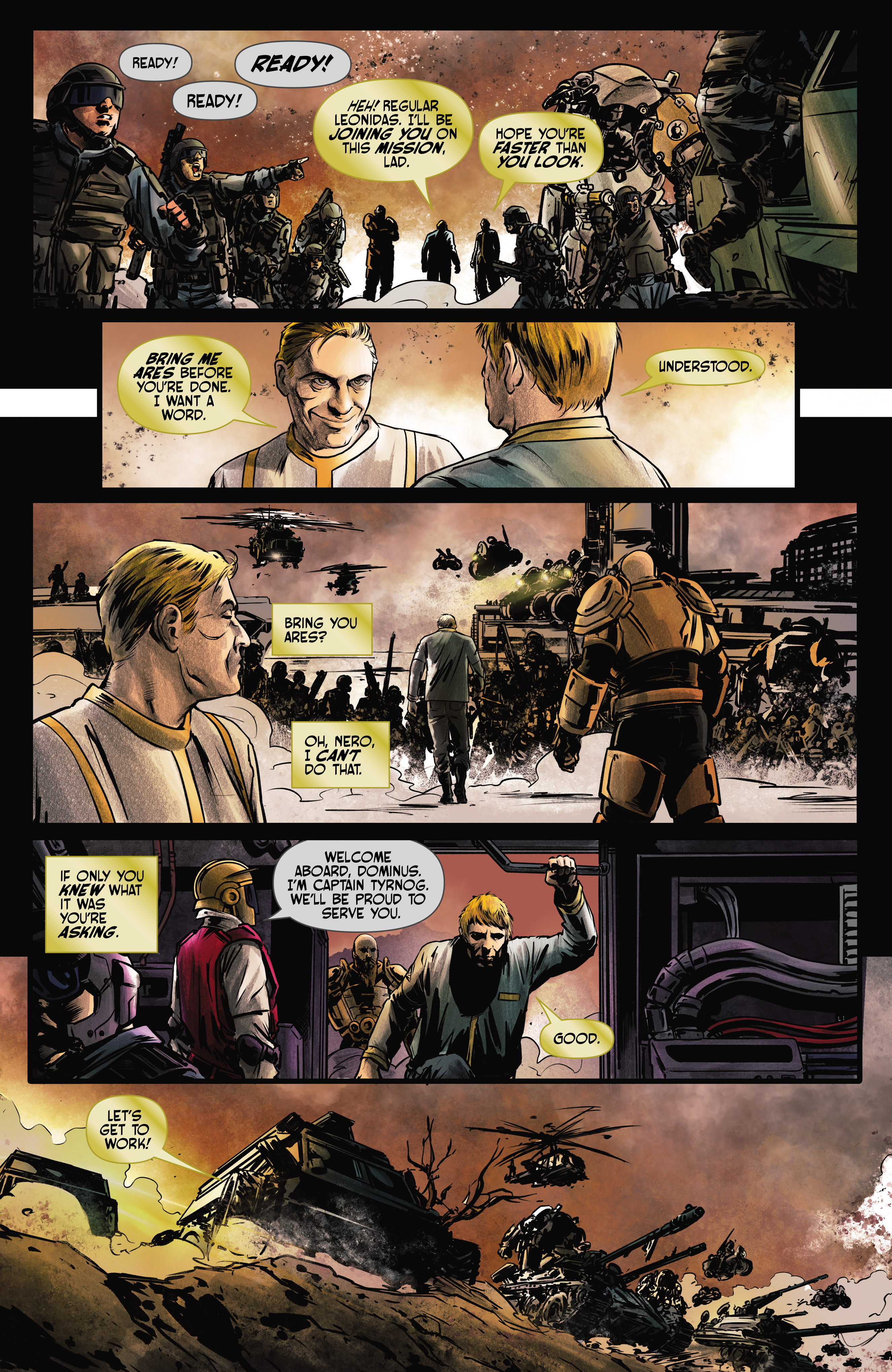 Read online Pierce Brown's Red Rising: Sons of Ares: Forbidden Song comic -  Issue # TPB - 95