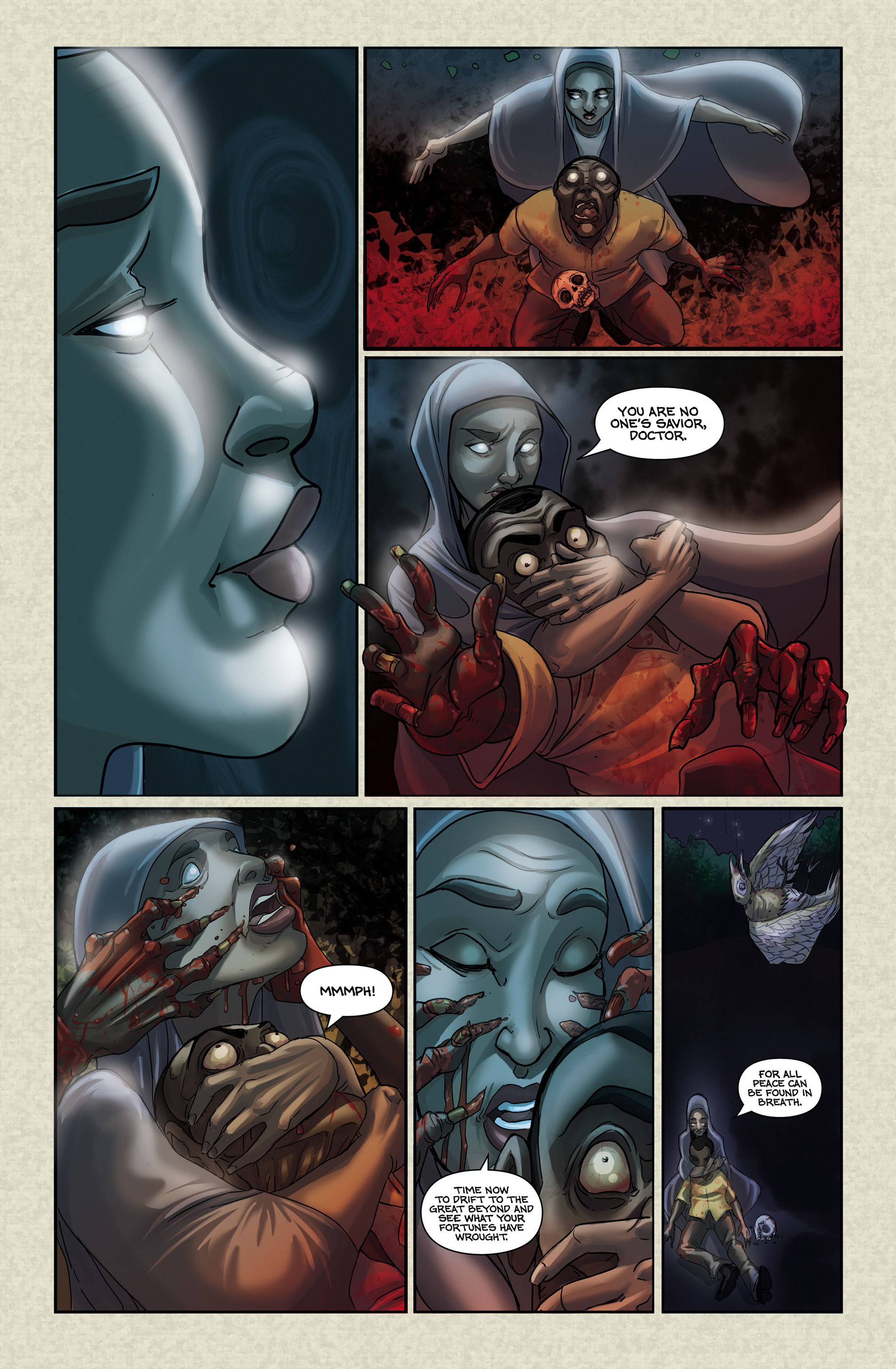 Read online Flesh of White comic -  Issue #4 - 12