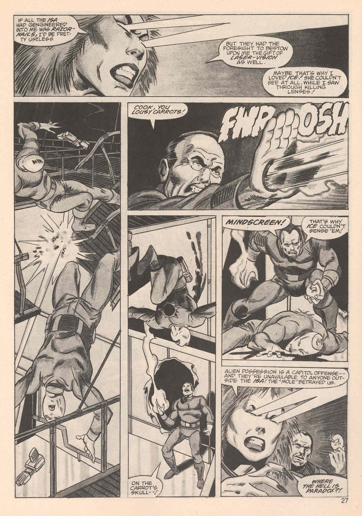 Read online Bizarre Adventures comic -  Issue #30 - 27