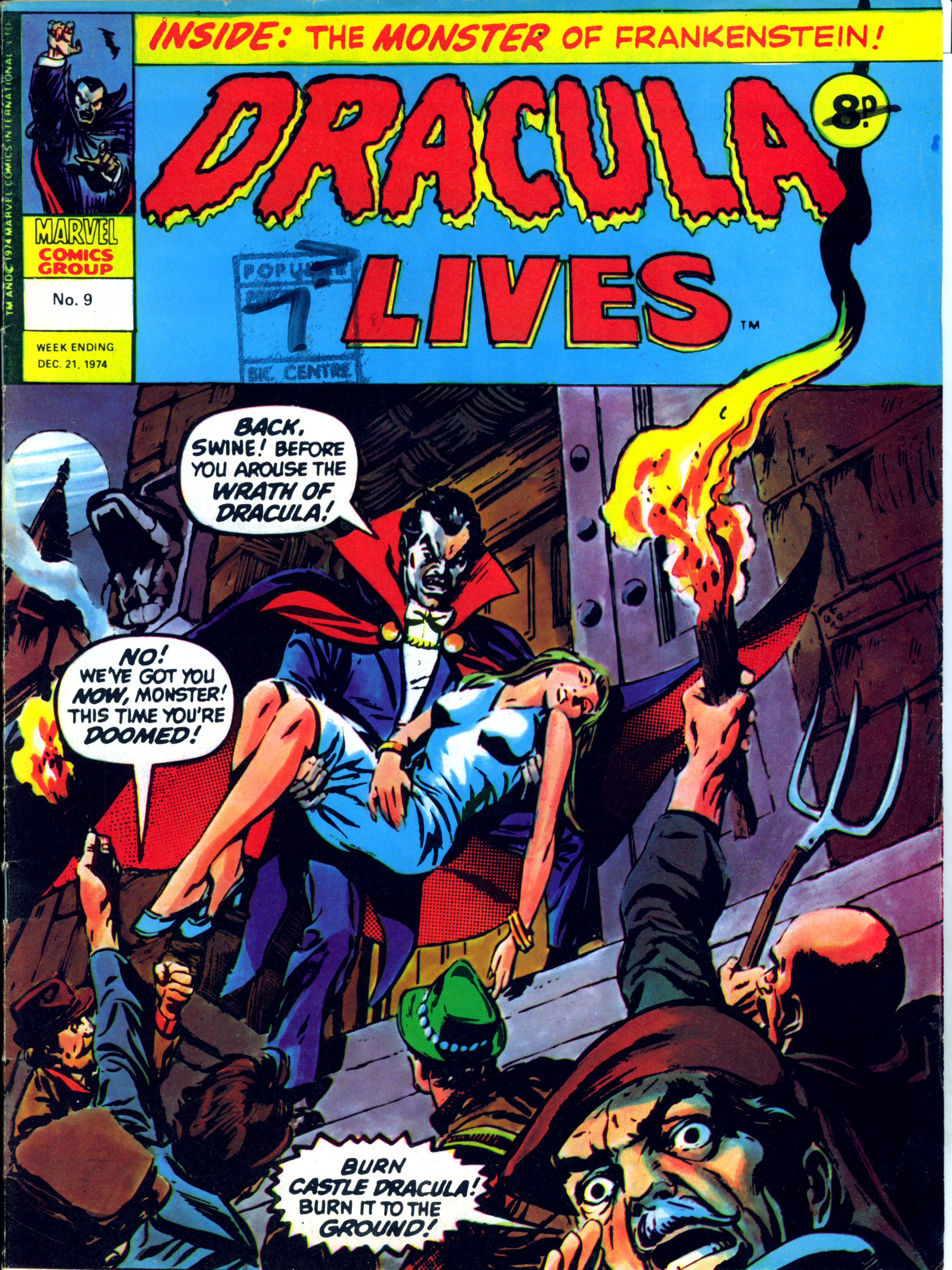 Read online Dracula Lives (1974) comic -  Issue #9 - 1
