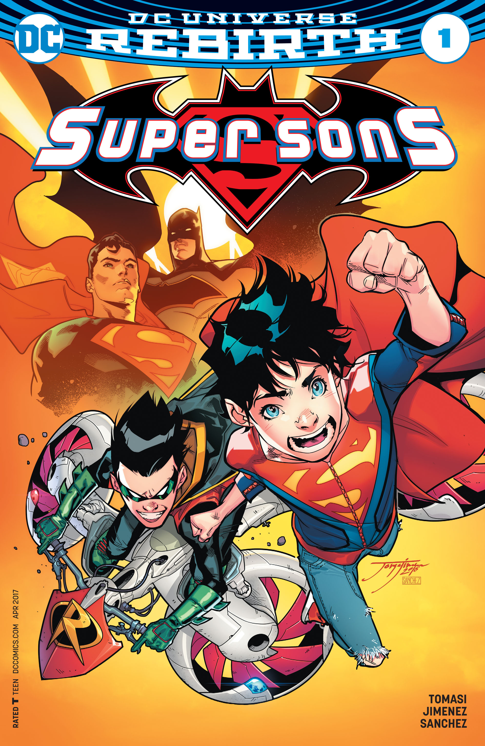 Read online Super Sons comic -  Issue #1 - 1