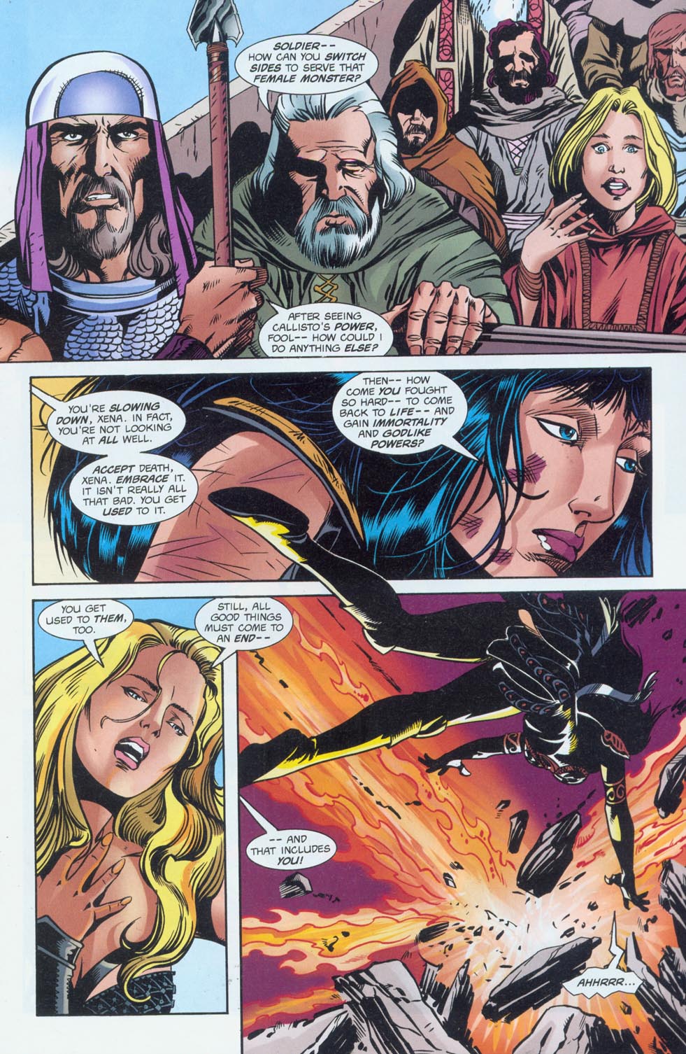 Read online Xena: Warrior Princess vs Callisto comic -  Issue #3 - 7