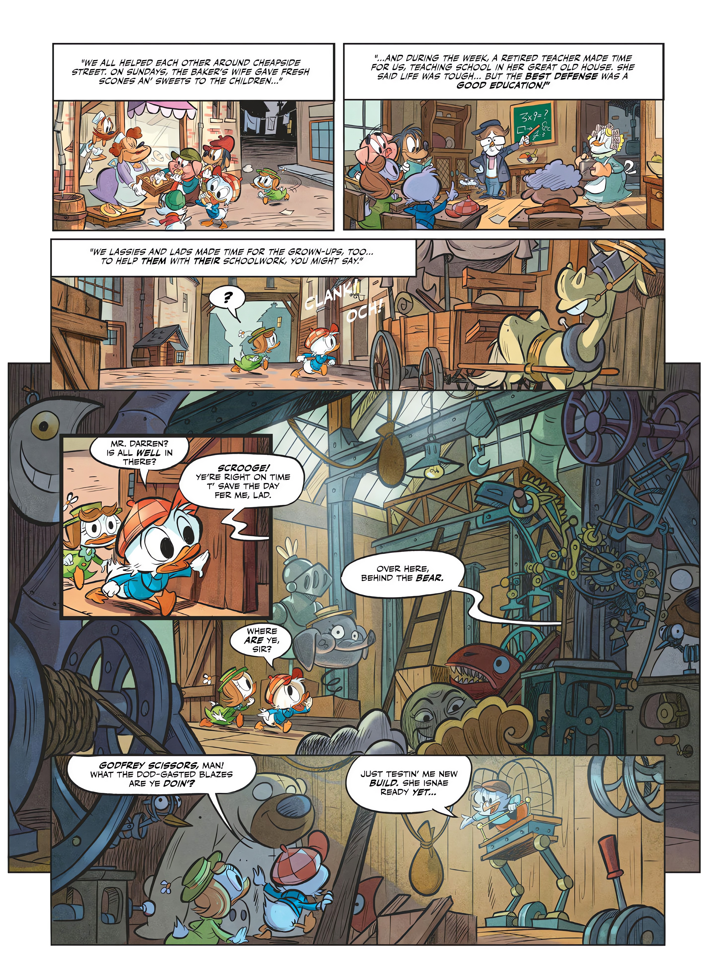 Read online Scrooge McDuck: The Dragon of Glasgow comic -  Issue # Full - 16