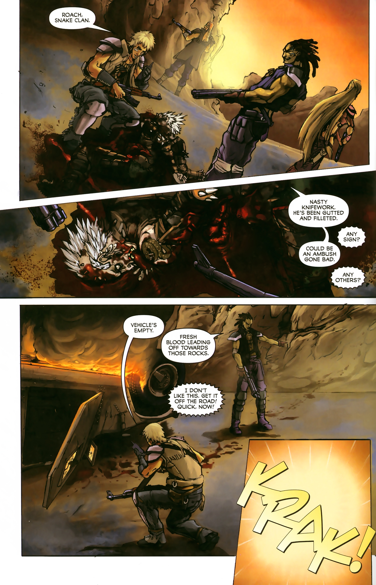 Read online Malcolm Wong's Dog Eaters comic -  Issue #1 - 8
